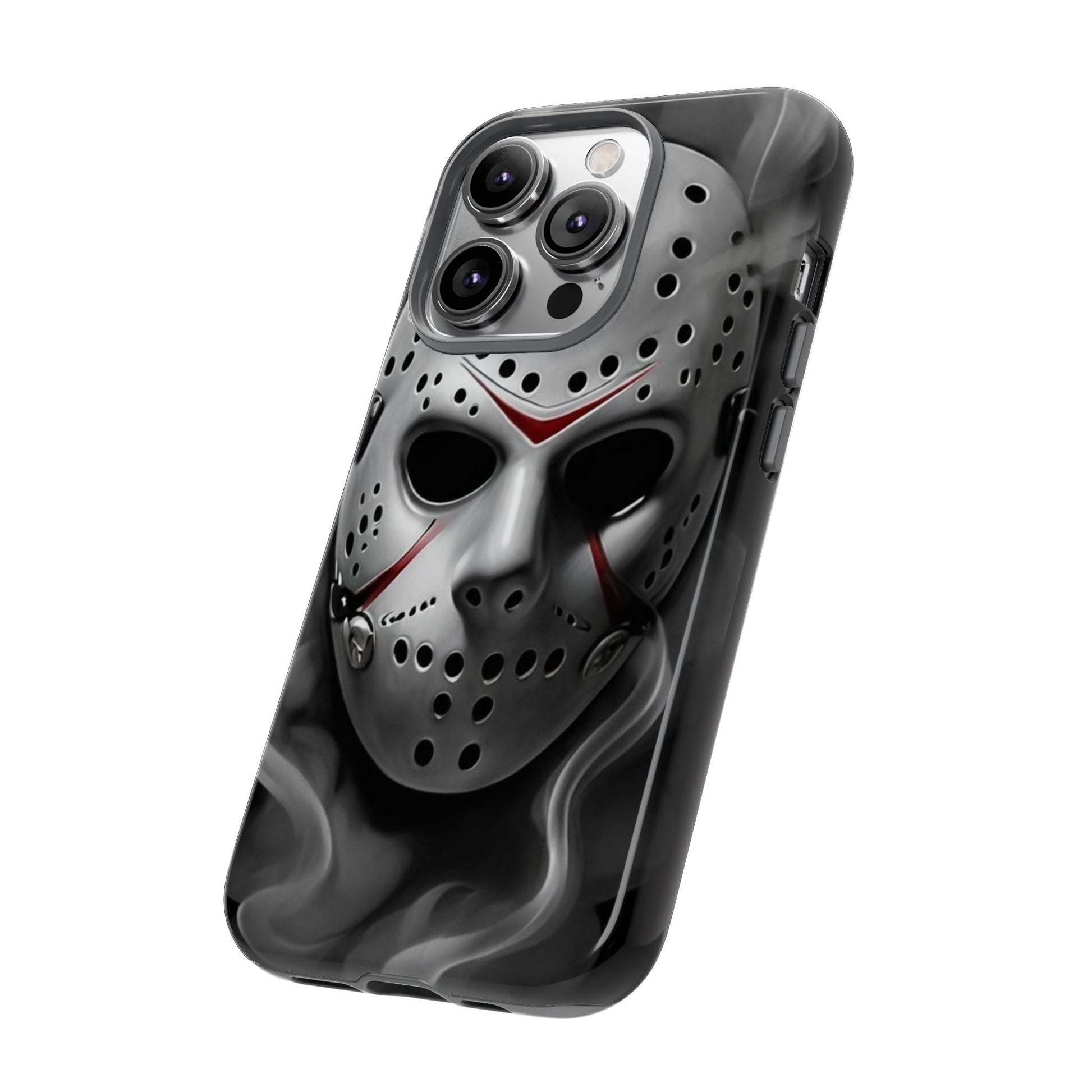 Friday the 13th Jason's Mask Tough Cases for iPhones, Samsung, and Pixel