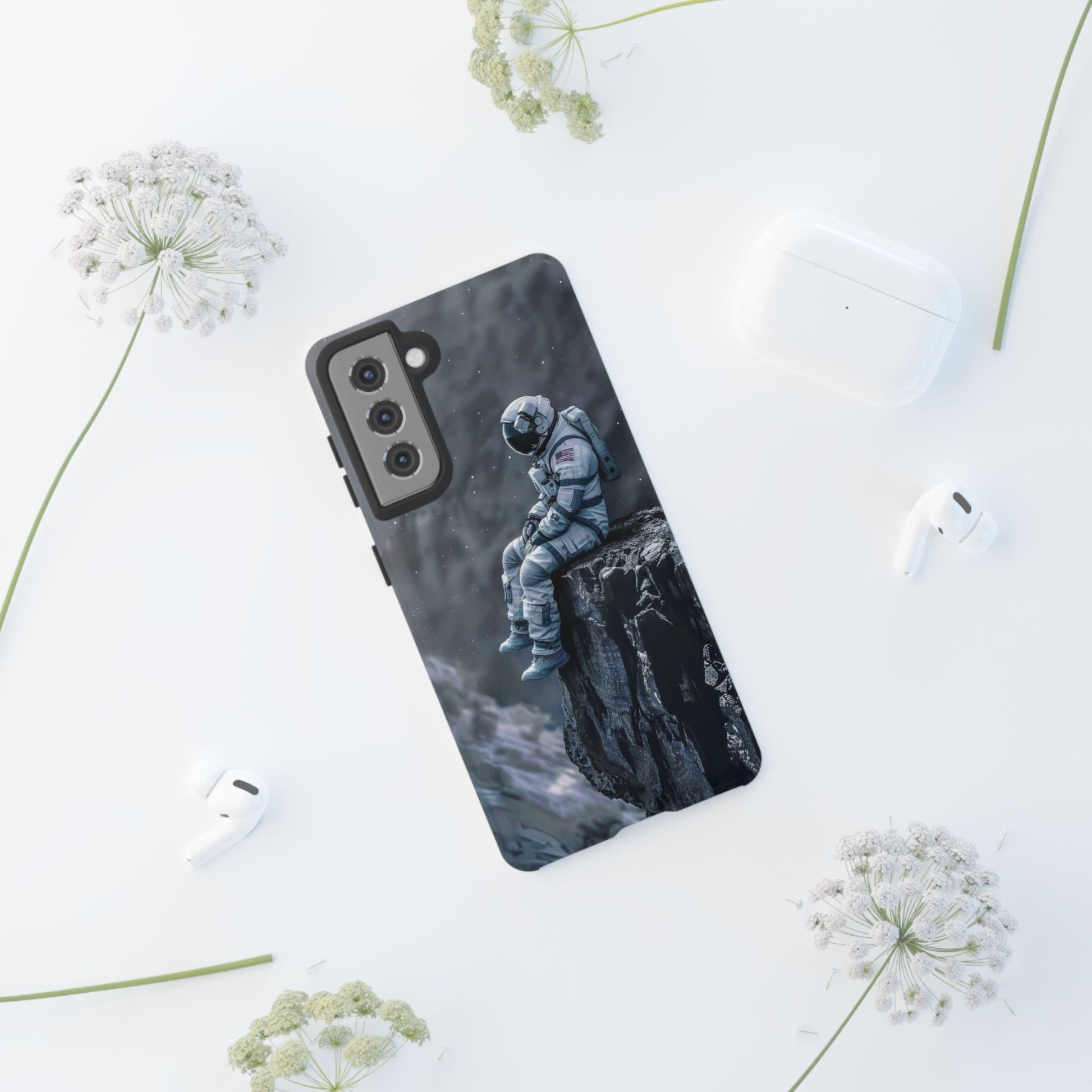 Cool Astronaut Tough Cases for iPhones, Samsung, and Pixel