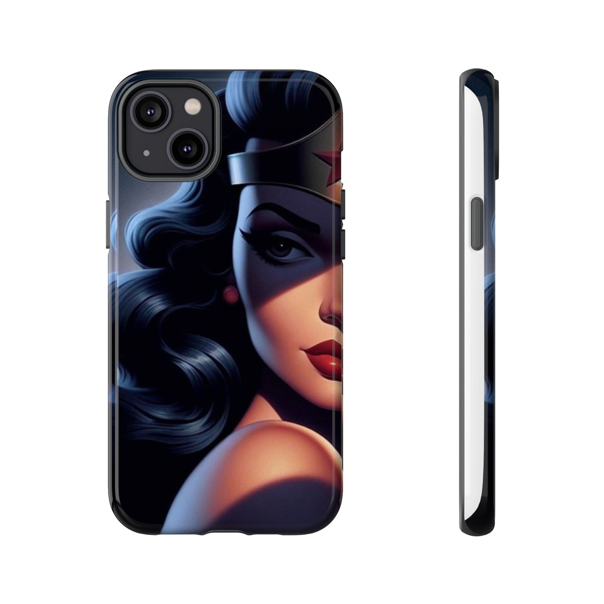 Classic Comics Wonder Woman Tough Cases for iPhones, Samsung, and Pixel