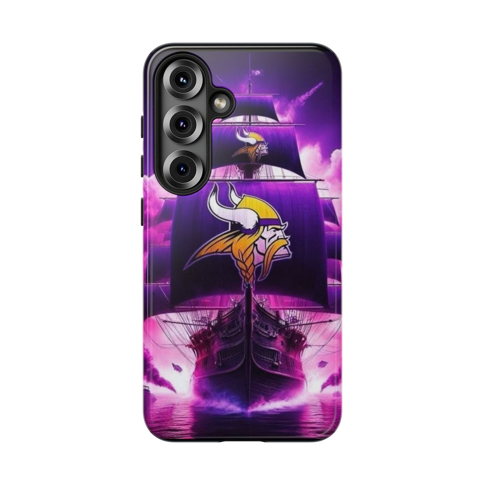 Minnesota Vikings Ship Football Phone Case, Tough Cases for iPhones, Samsung, and Pixel