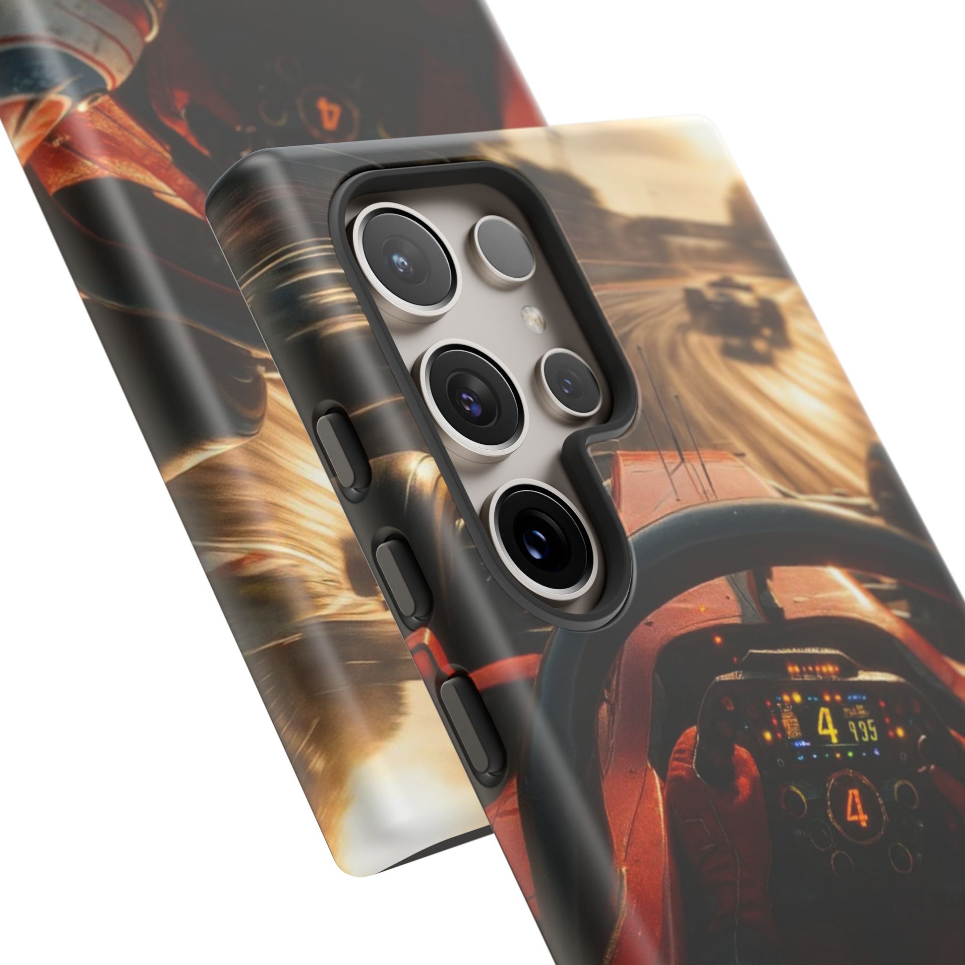 Formula 1 Cockpit Phone Case, Tough Cases for iPhones, Samsung, and Pixel