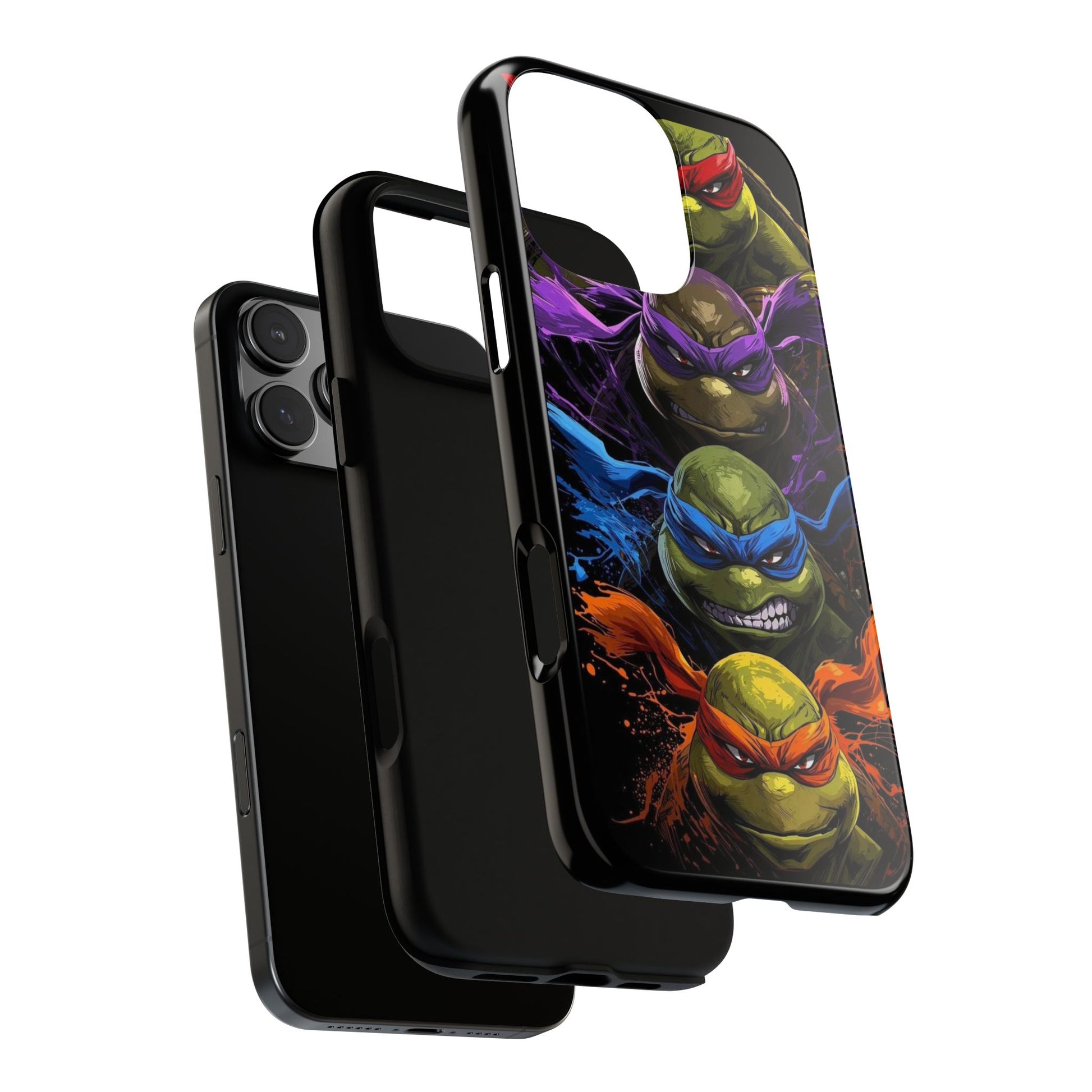 Ninja Turtles Tough Cases for iPhones, Samsung, and Pixel