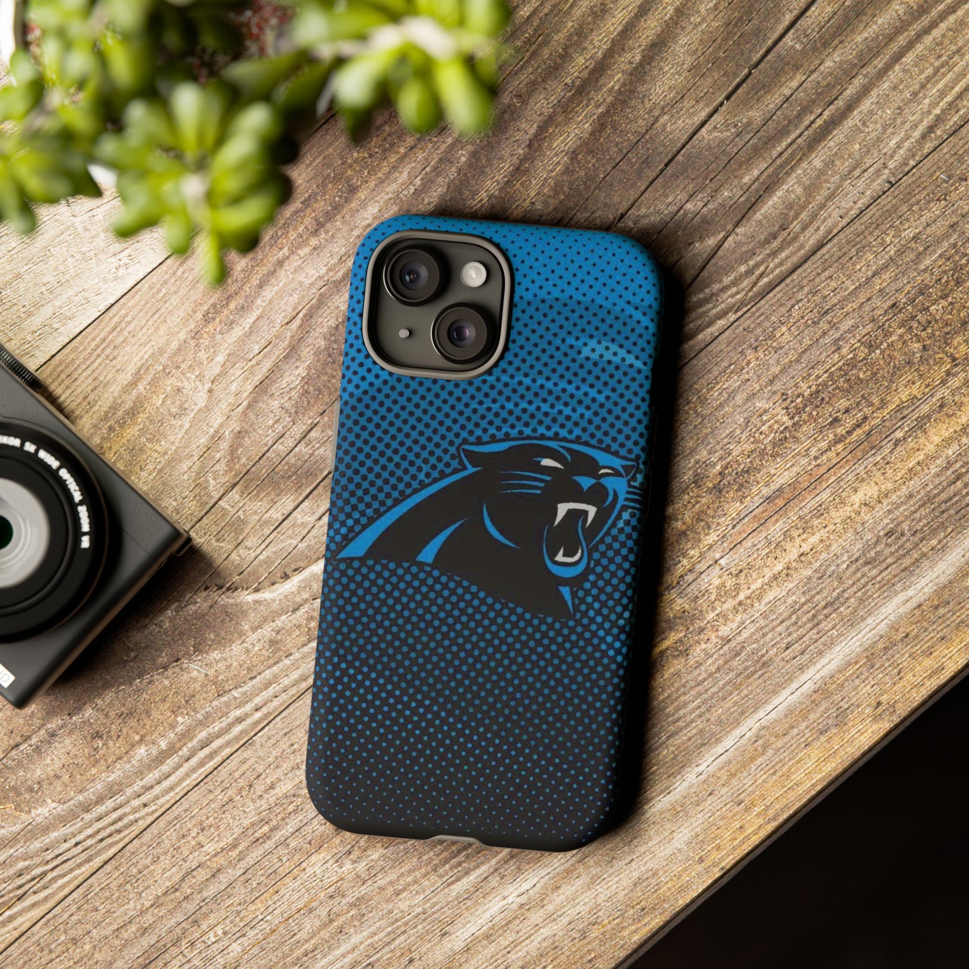 Carolina Panthers Football Logo Tough Cases for iPhones, Samsung, and Pixel