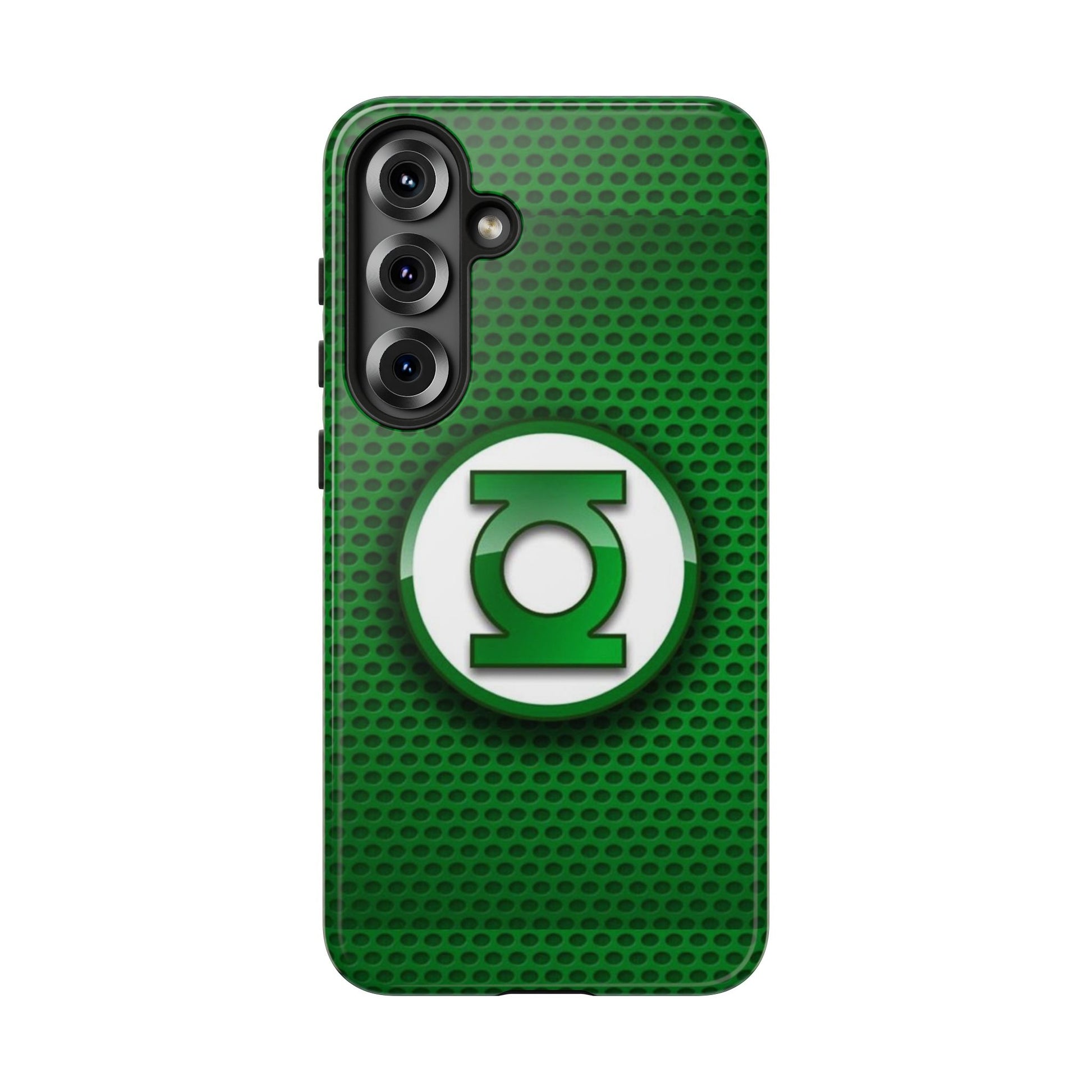 Green Lantern Logo Phone Case, Tough Cases, DC Case for iPhones, Samsung, and Pixel