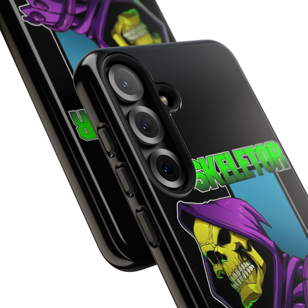 Skeletor Tough Cases for iPhones, Samsung, and Pixel