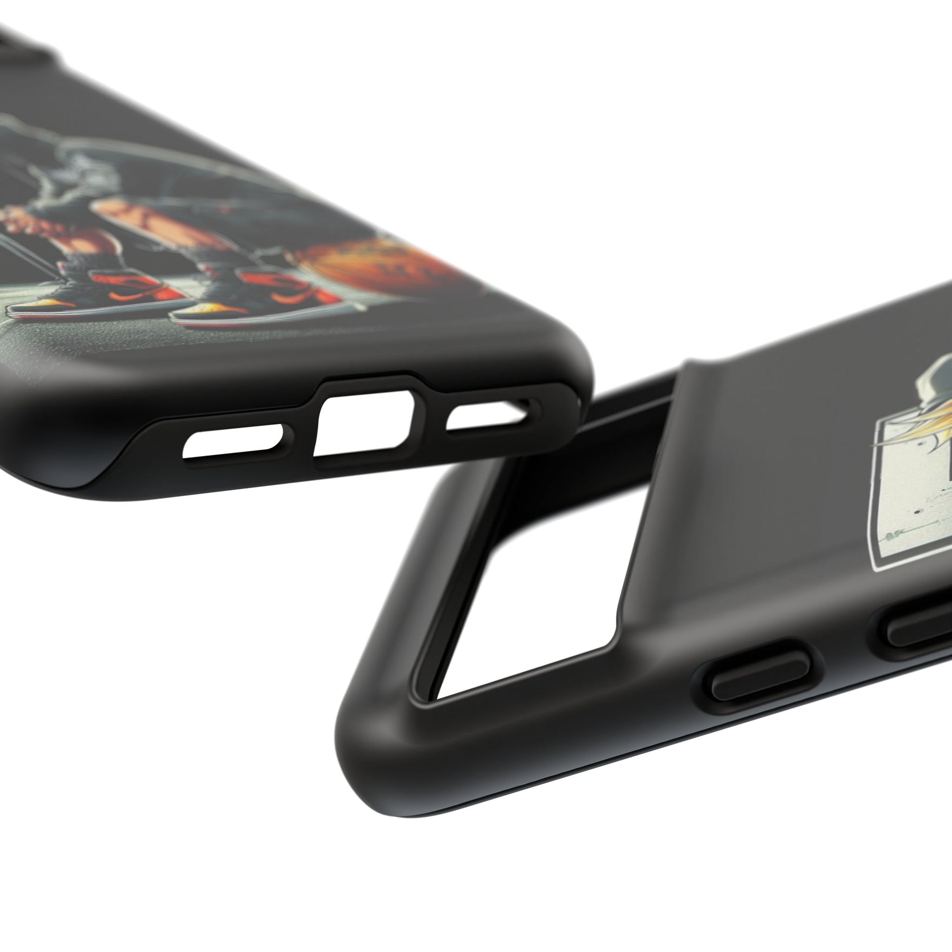 Son Goku Basketball Tough Cases for iPhones, Samsung, and Pixel