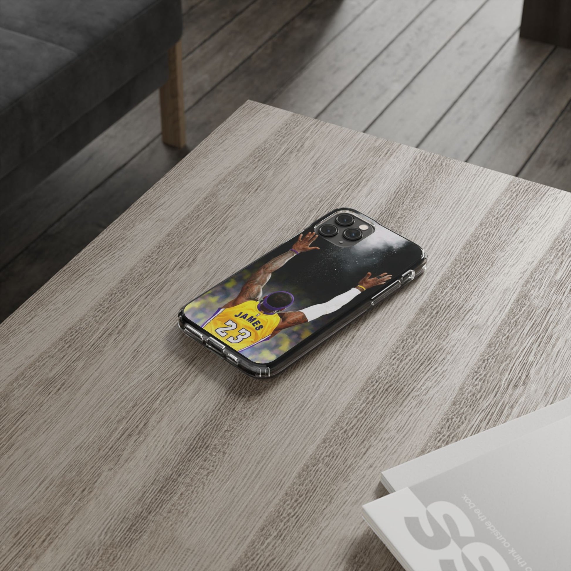 King James basketball Inspired Iphone and Samsung Protective case