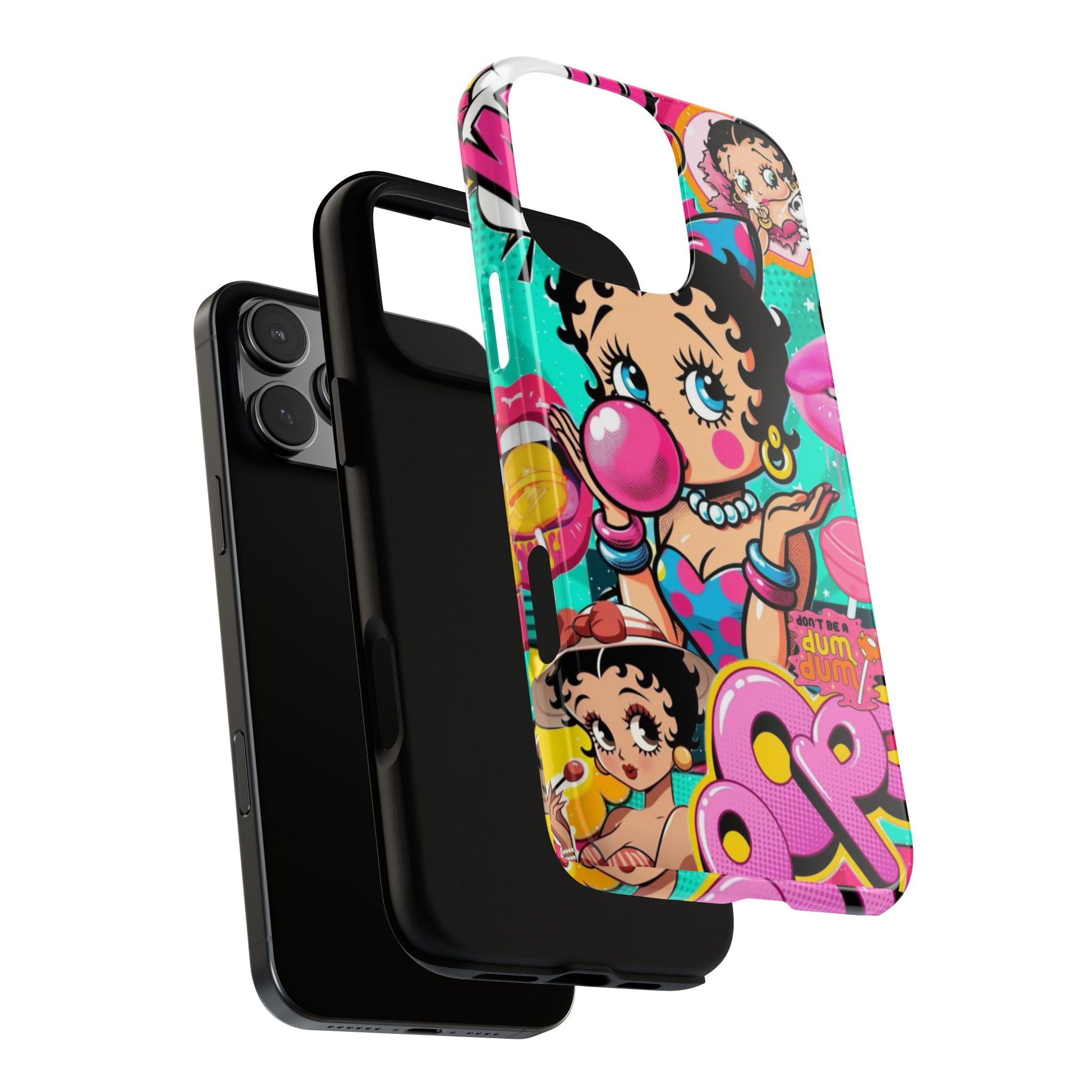 Betty Boop Comic Strip Phone Case for iPhone, Samsung Galaxy, & Pixel Phones