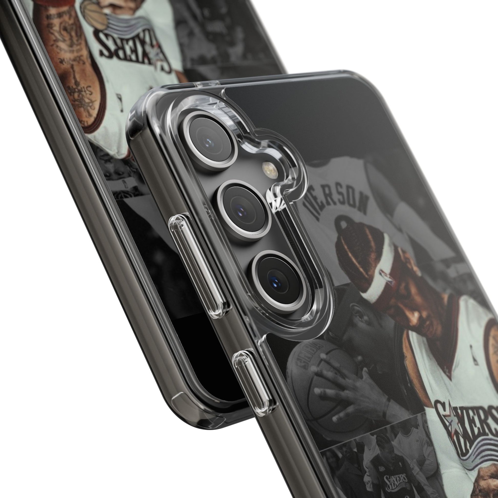 Basketball Phone Case, Iverson Theme, iPhone Samsung, Sports Fan Gift,