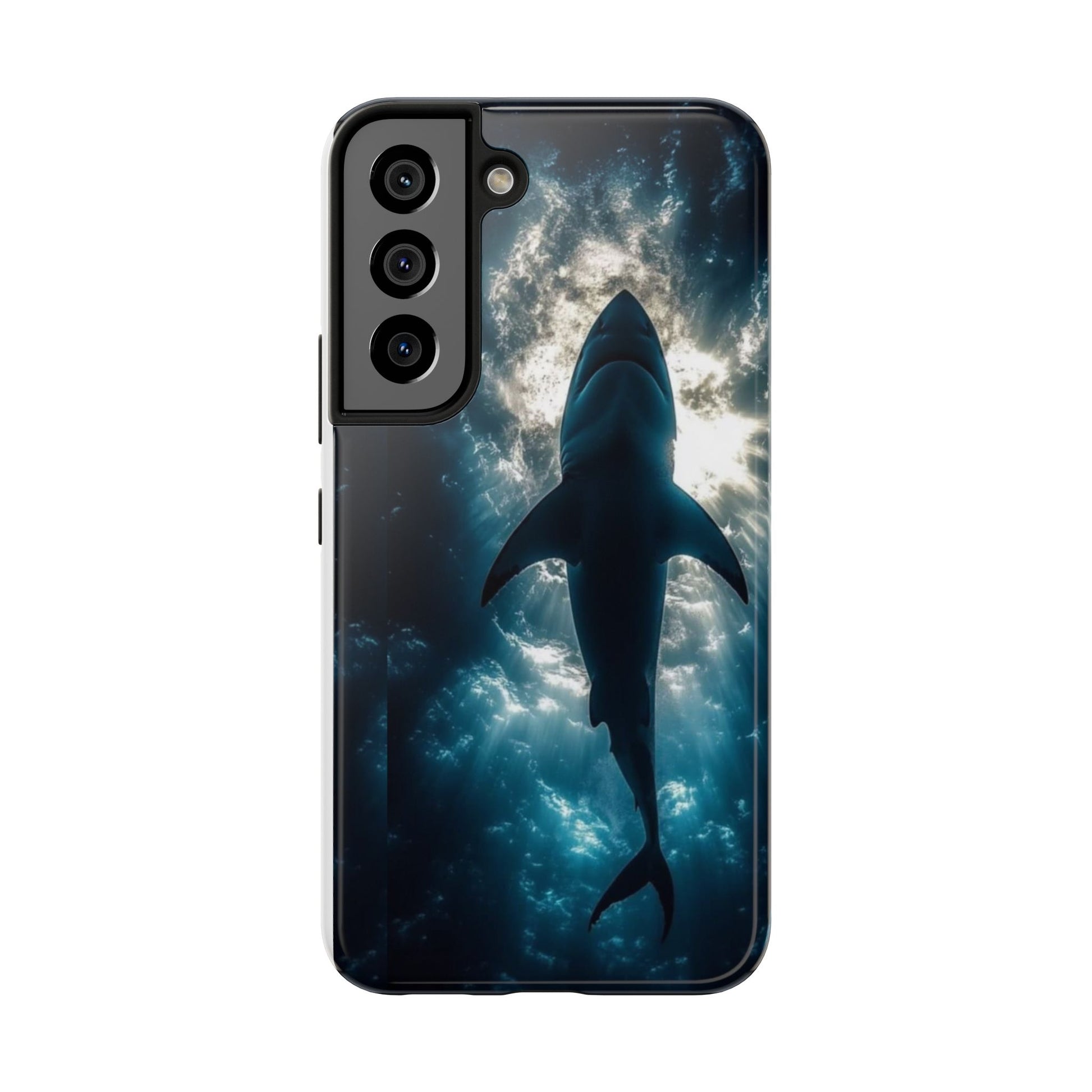 Great White Shark Themed Tough Phone Cases for Iphones & Samsung Phones