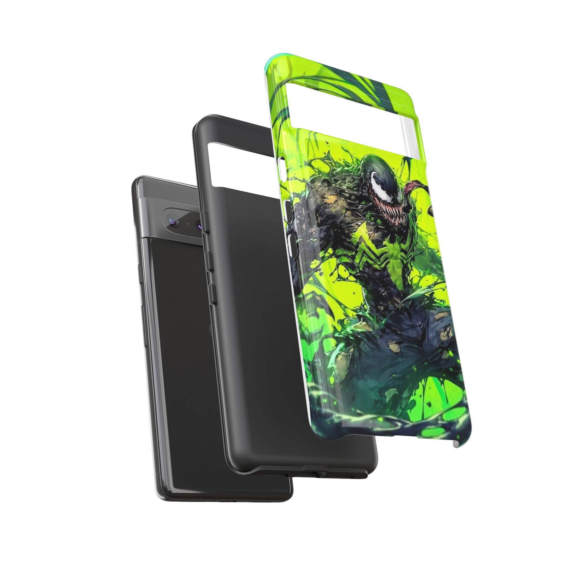 Evil Venom Phone Case, Tough Cases, Marvel Comics Phone for iPhones, Samsung, and Pixel