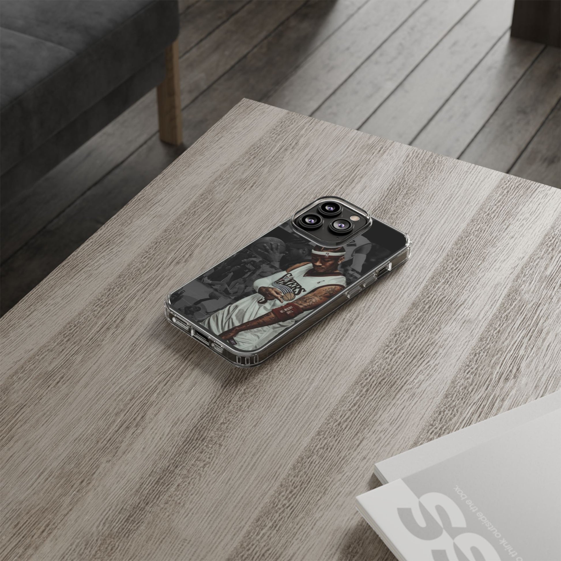 Basketball Phone Case, Iverson Theme, iPhone Samsung, Sports Fan Gift,