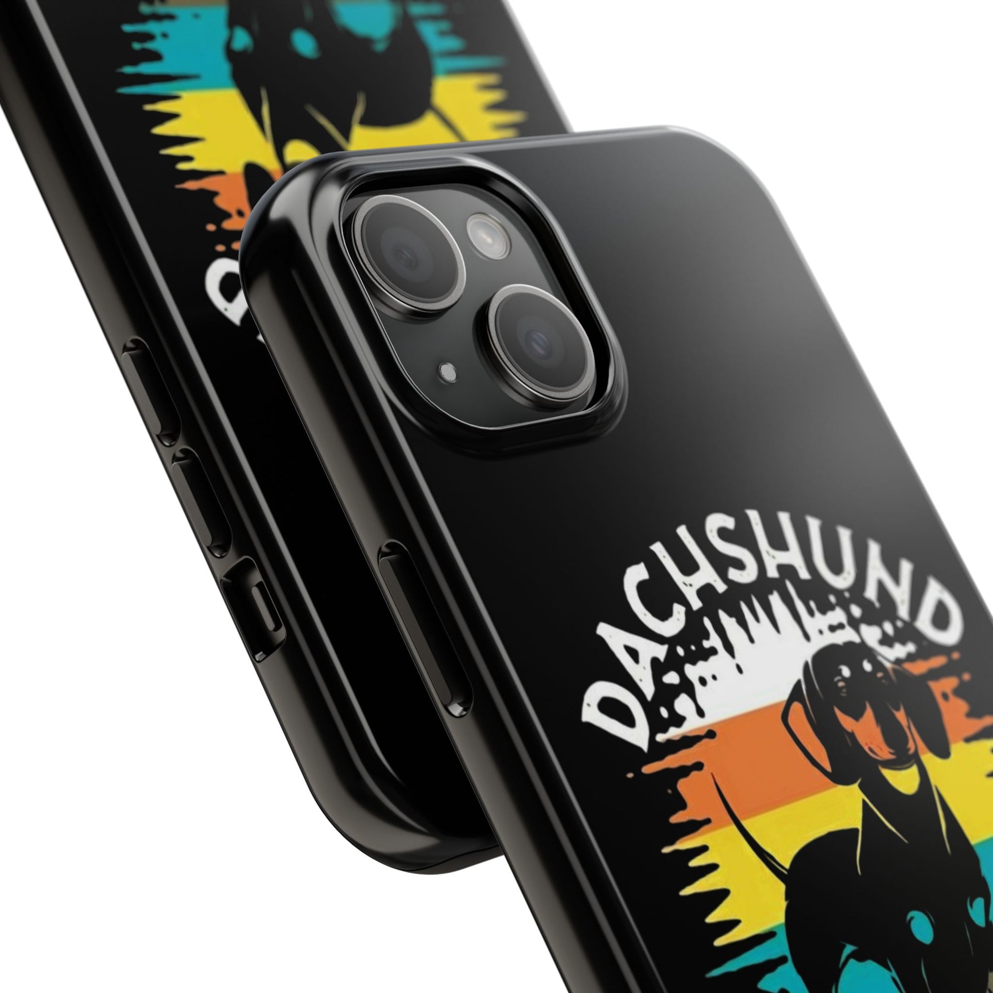 Dachshund Boss Theme Phone Cases for iPhones & Samsung Phones