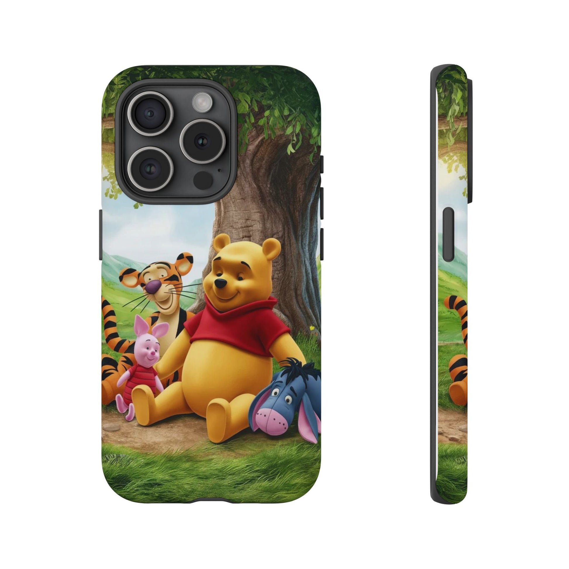 Cute Pooh Bear Phone Case, Tough Cases, Disney Phone for iPhones, Samsung, and Pixel