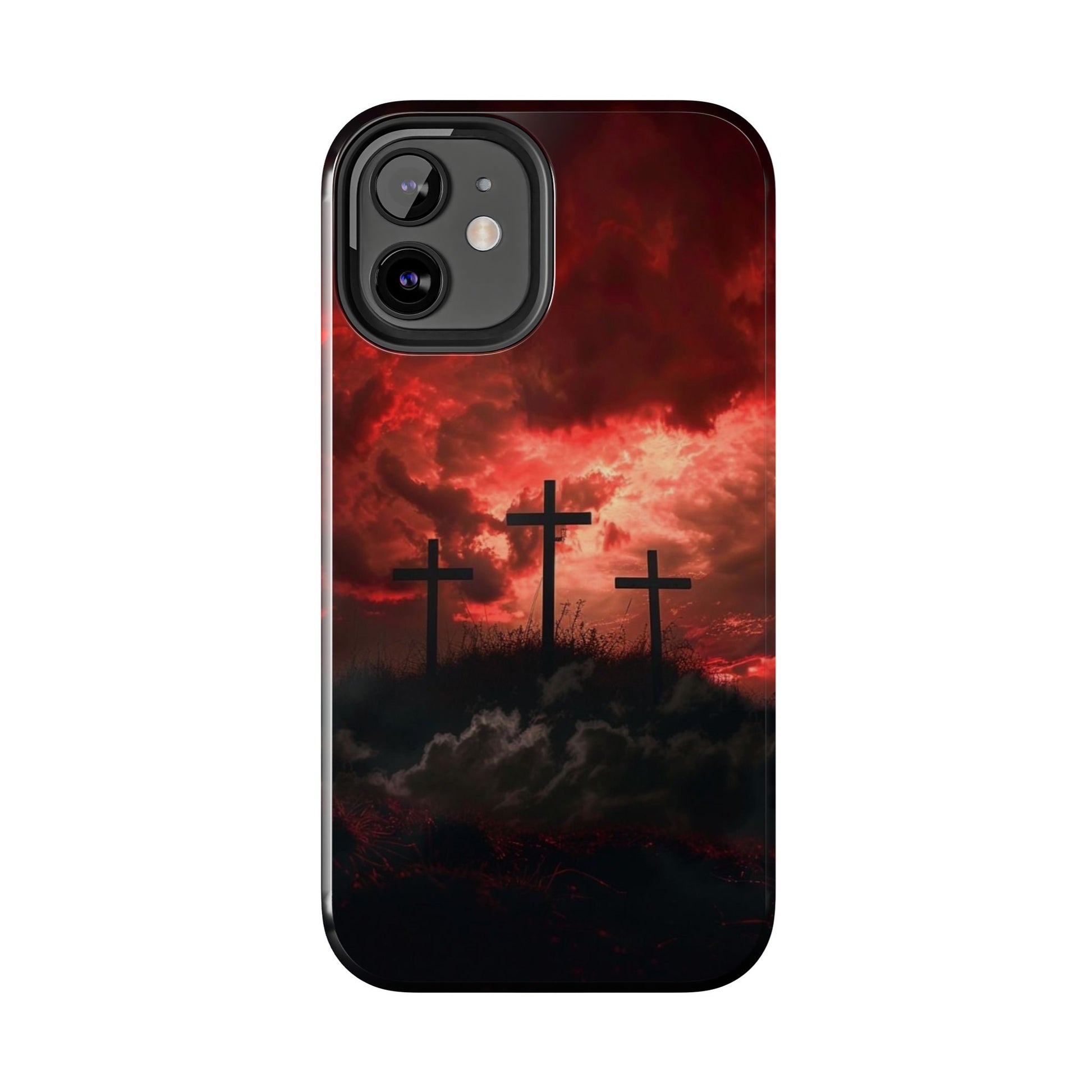 Crosses at Golgotha Christian Cases for iPhones & Samsung Phones