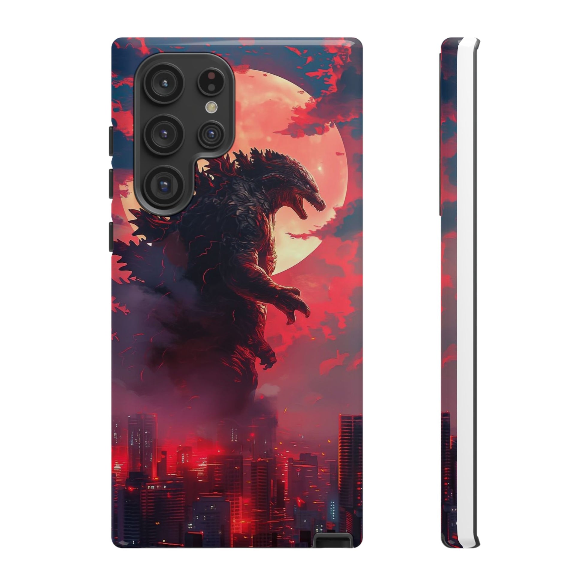 King of Monsters Godzilla Tough Phone Cases for iPhones, Samsung, and Pixel