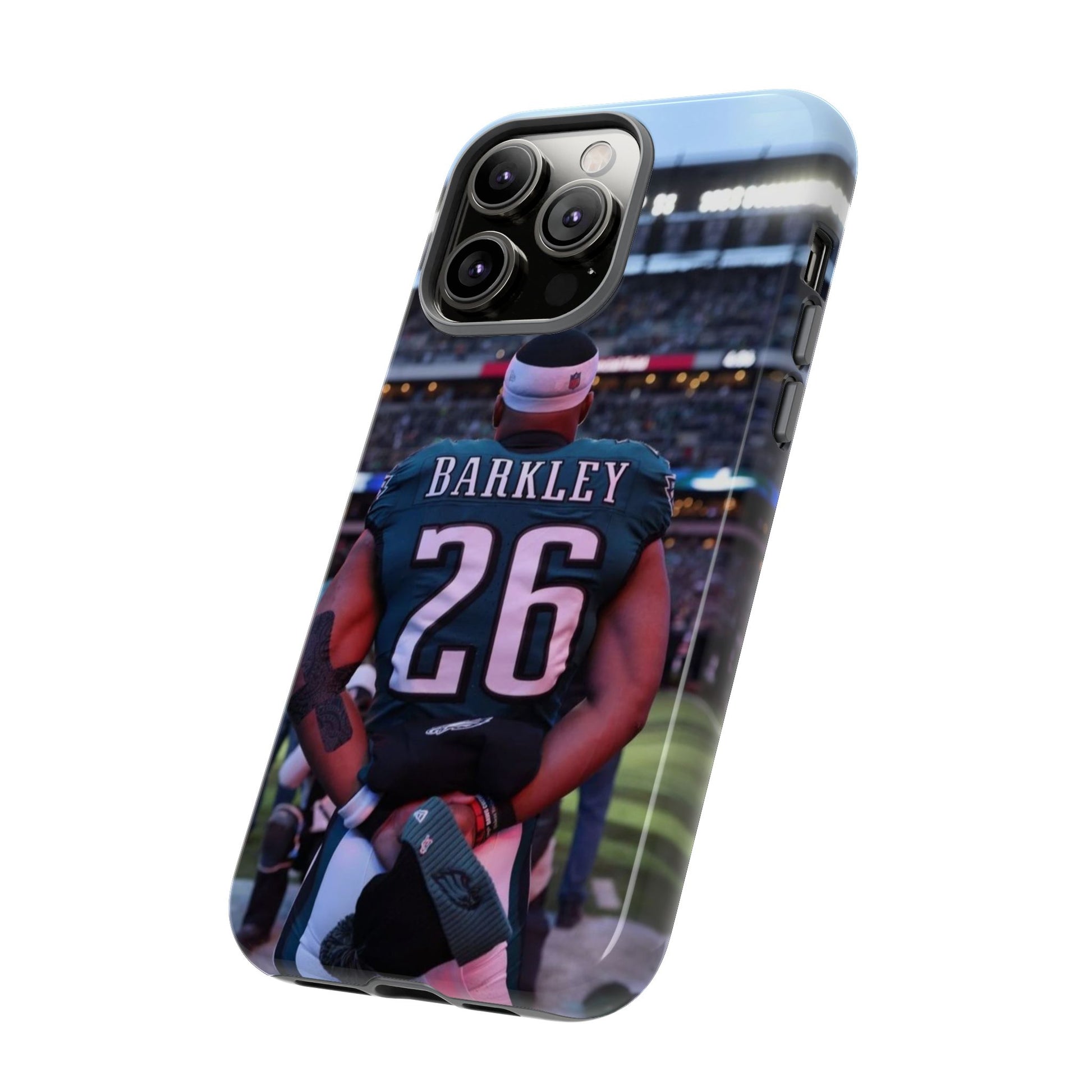Eagles Football Saquon Barkley Tough Cases for iPhones, Samsung, and Pixel