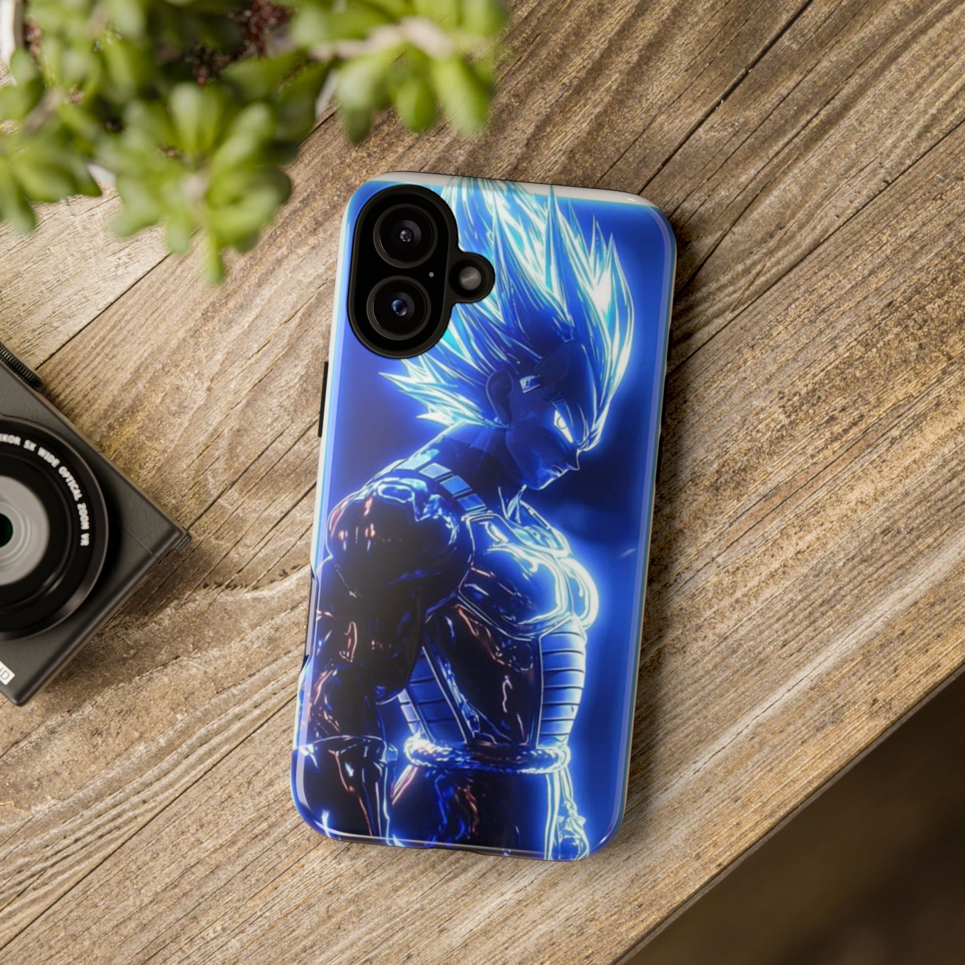 Anime Dragon Ball Z Super Saiyan Tough Cases for iPhones, Samsung, and Pixel