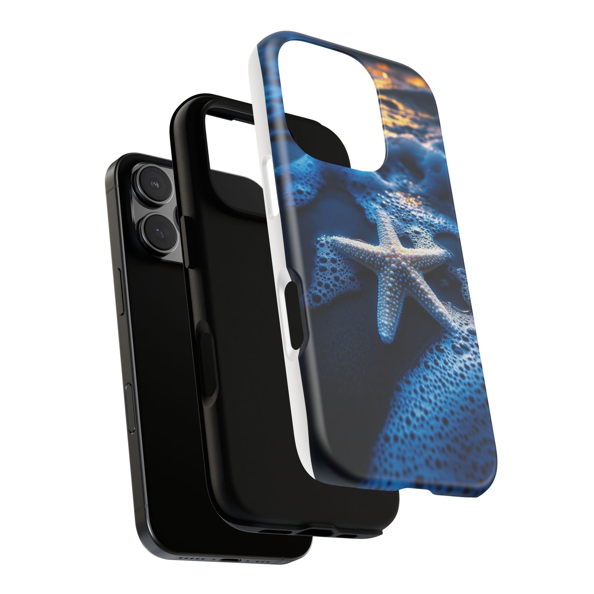 Starfish Beach Tough Cases for iPhones, Samsung, and Pixel