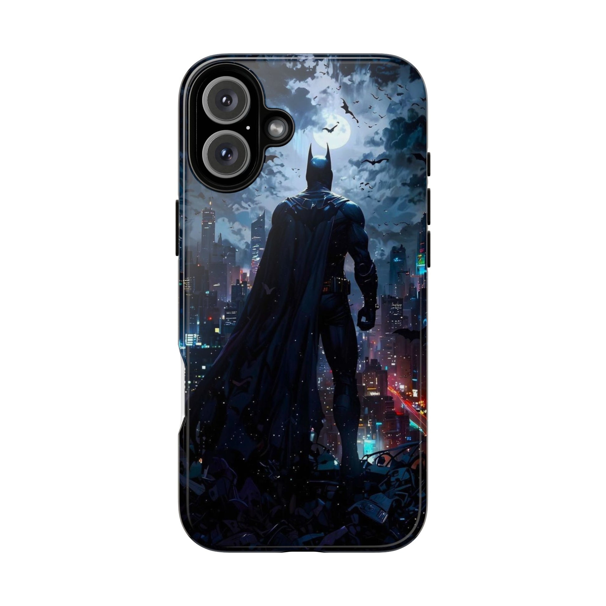 Gotham City Batman Tough Cases for iPhones, Samsung, and Pixel