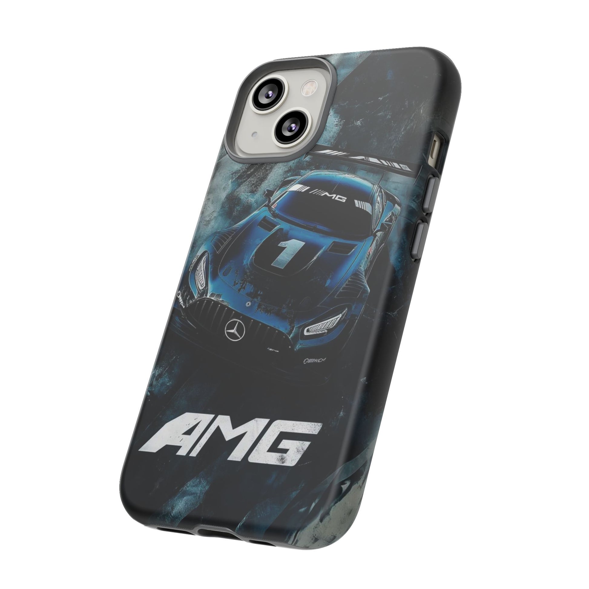Mercedes AMG Racing Car Tough Cases for iPhones, Samsung, and Pixel
