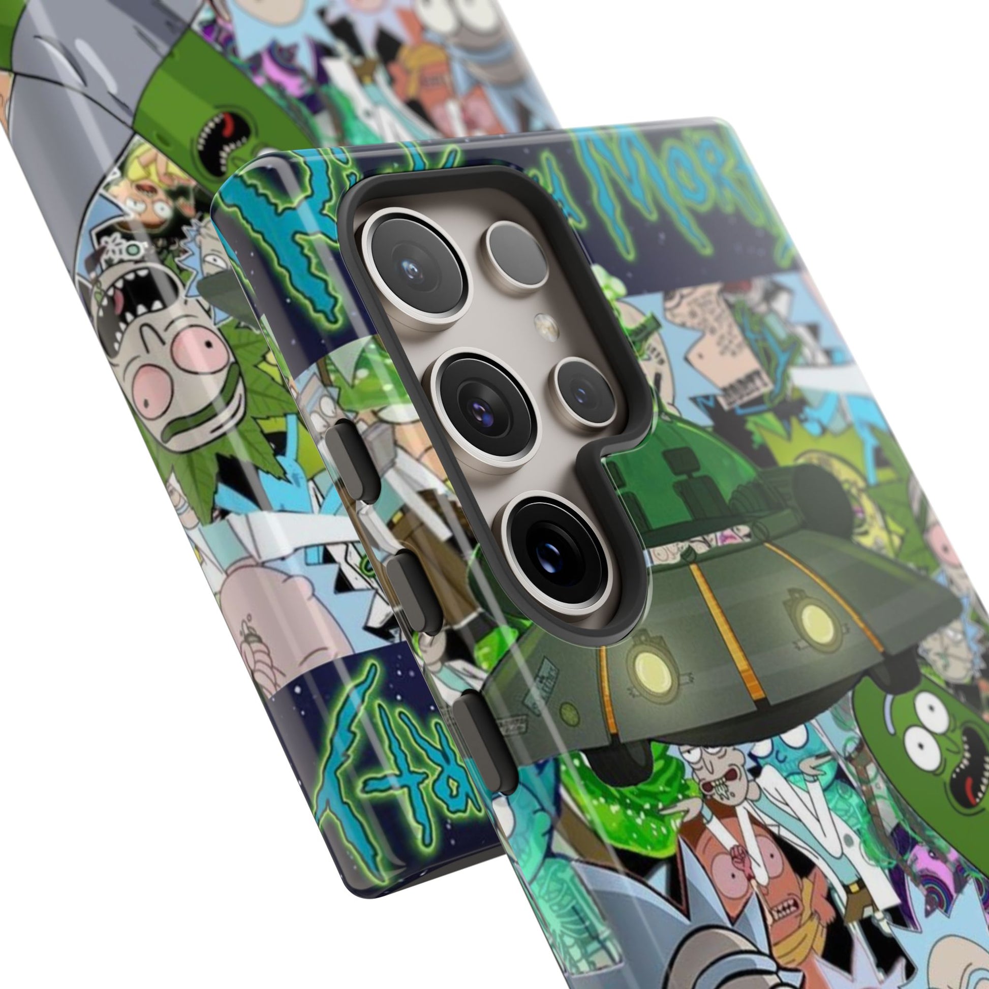 Rick and Morty Phone Case, Tough Cases for iPhones, Samsung, and Pixel