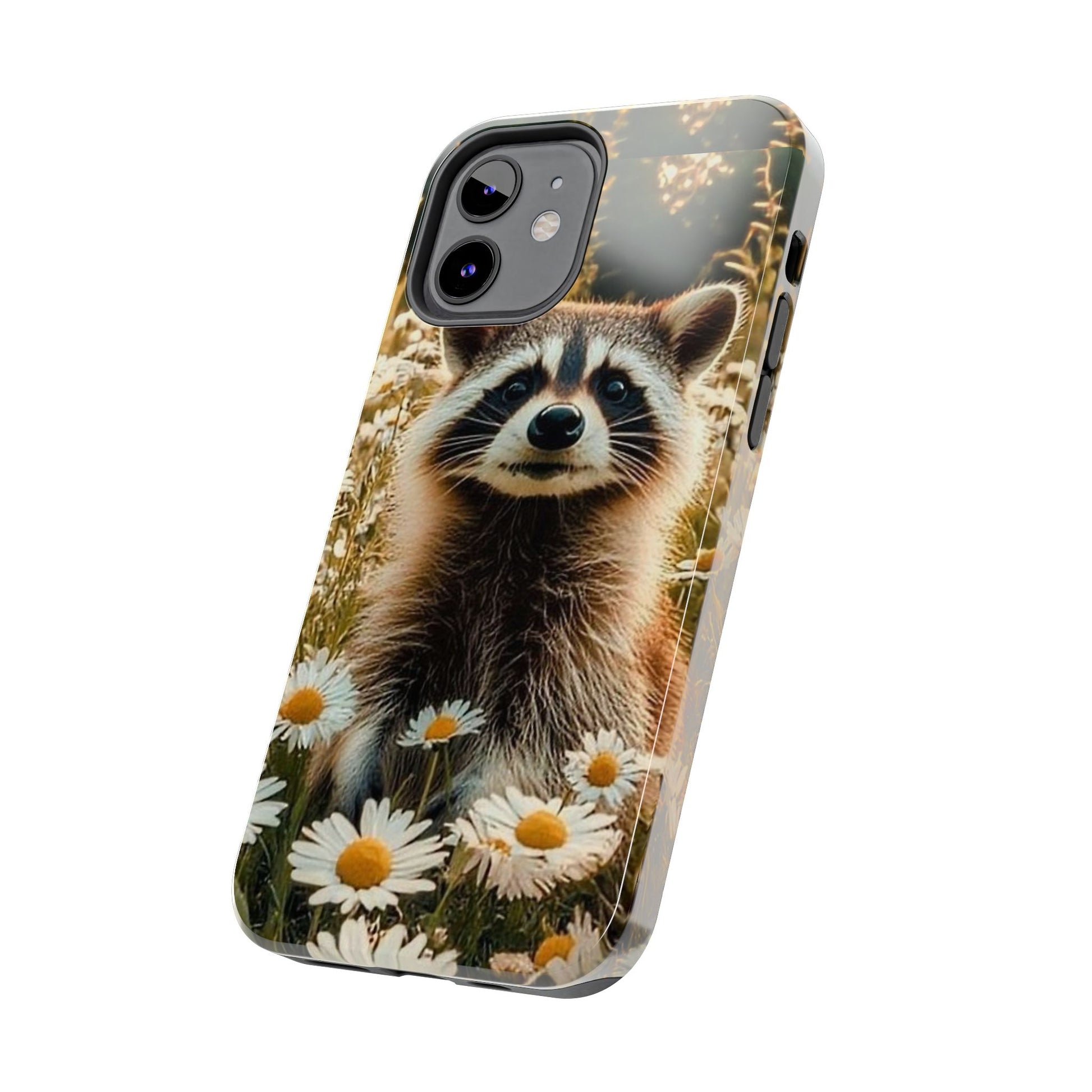 Cute Raccoon Theme Phone Cases for iPhones & Samsung Phones
