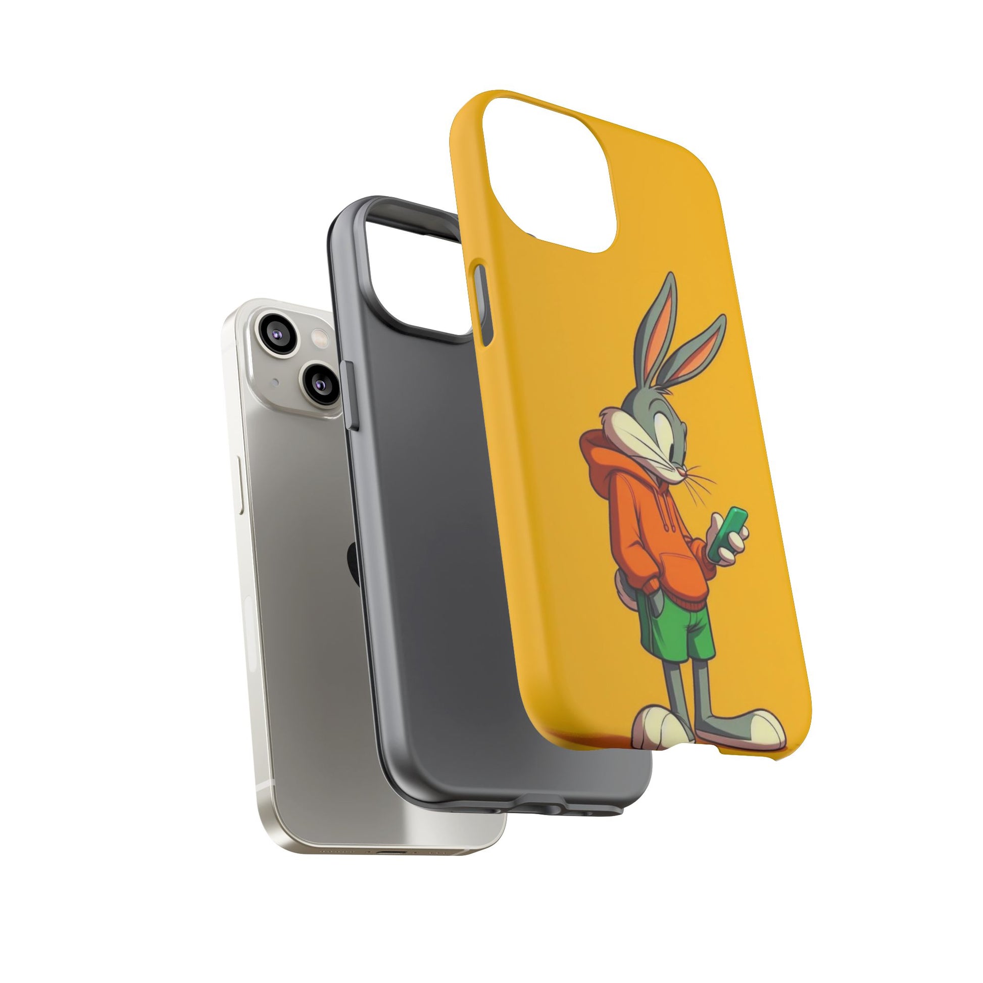 Bugs Bunny Tough Cases for iPhones, Samsung, and Pixel
