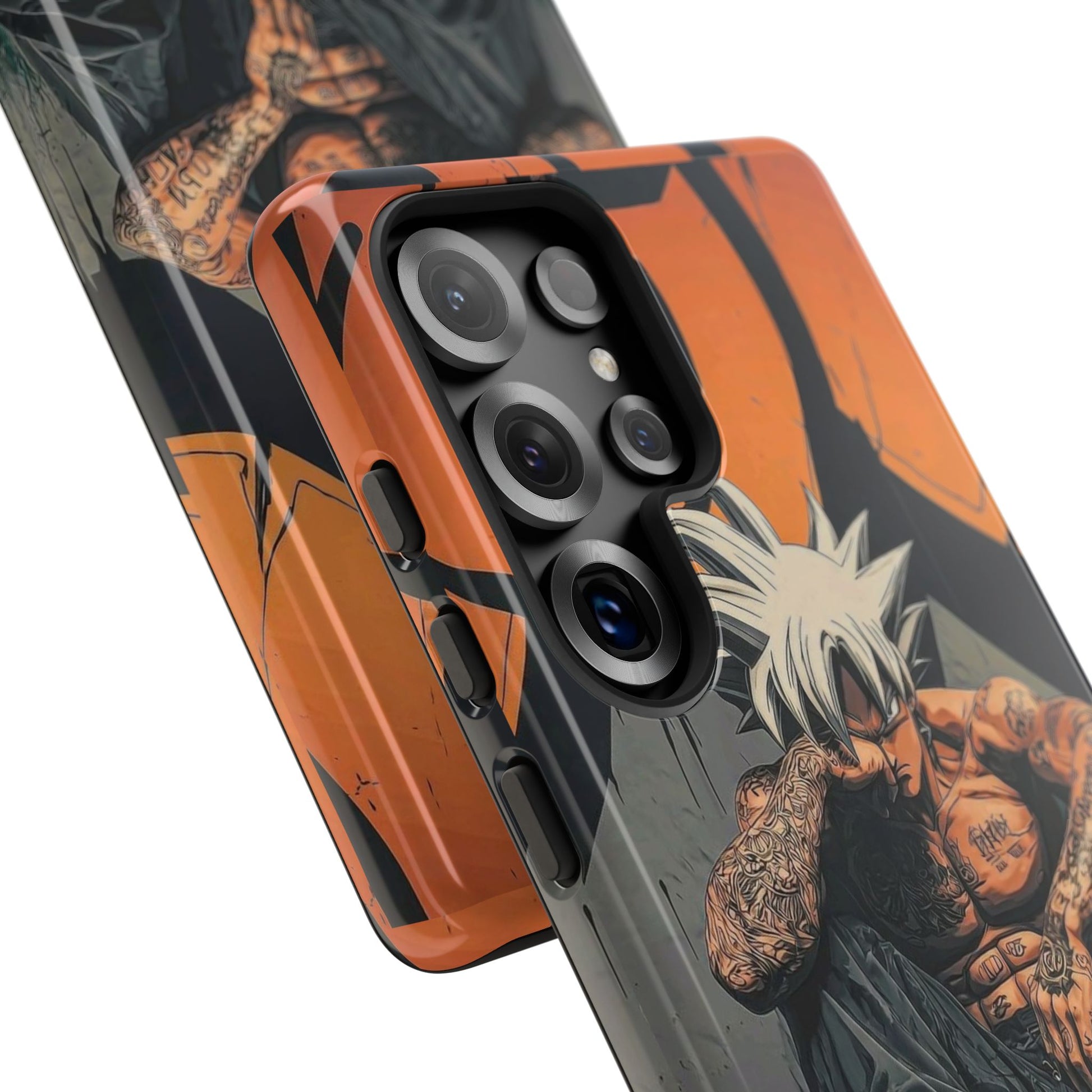 Anime DBZ Thug Tough Cases for iPhones, Samsung, and Pixel