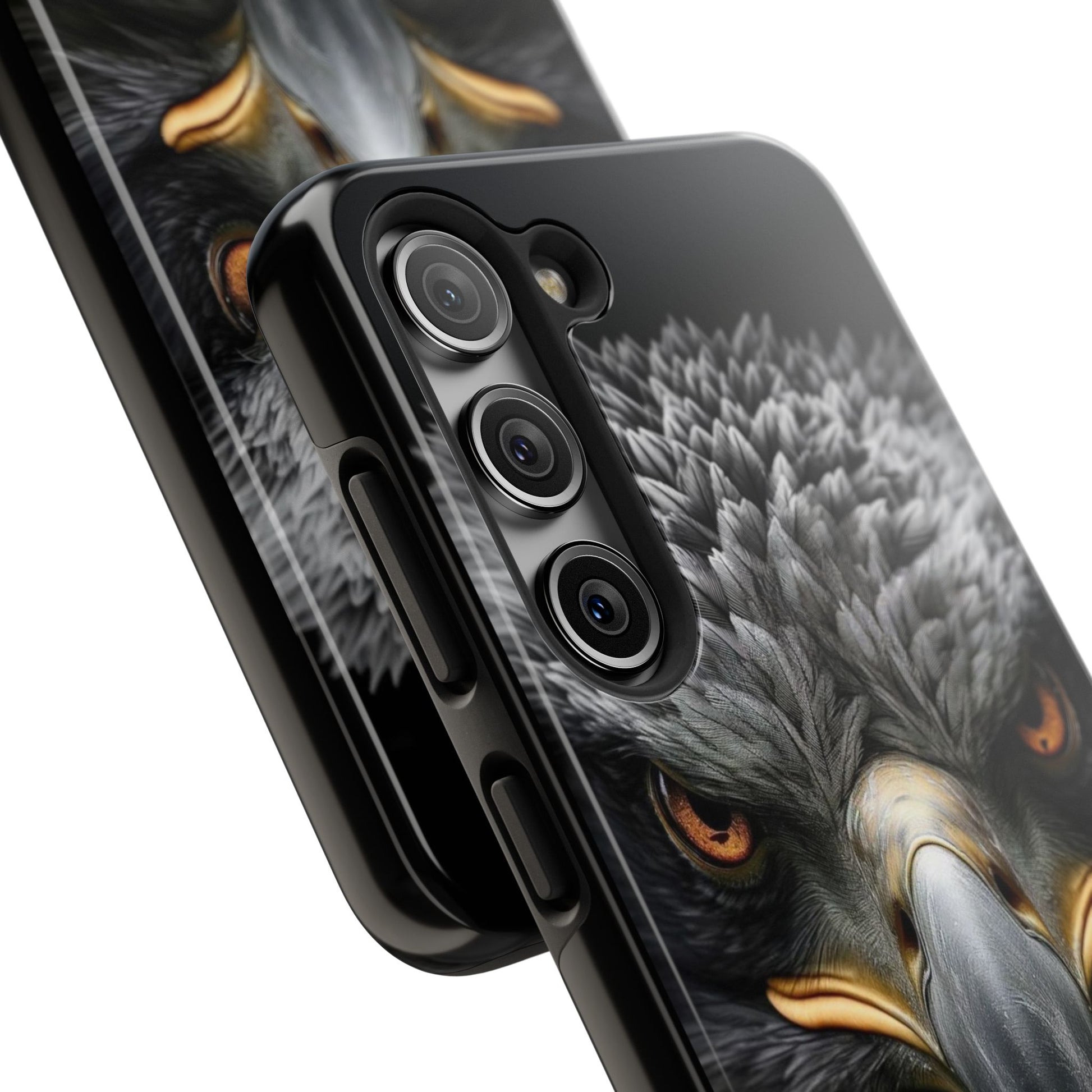 Mean Eagle Stare Theme Phone Cases for iPhones & Samsung Phones