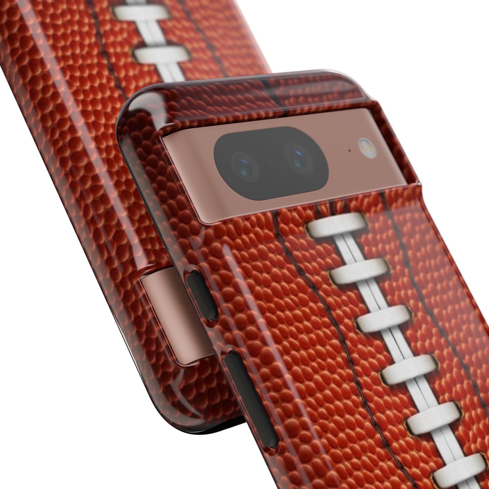 Football Pigskin Print Tough Cases for iPhones, Samsung, and Pixel