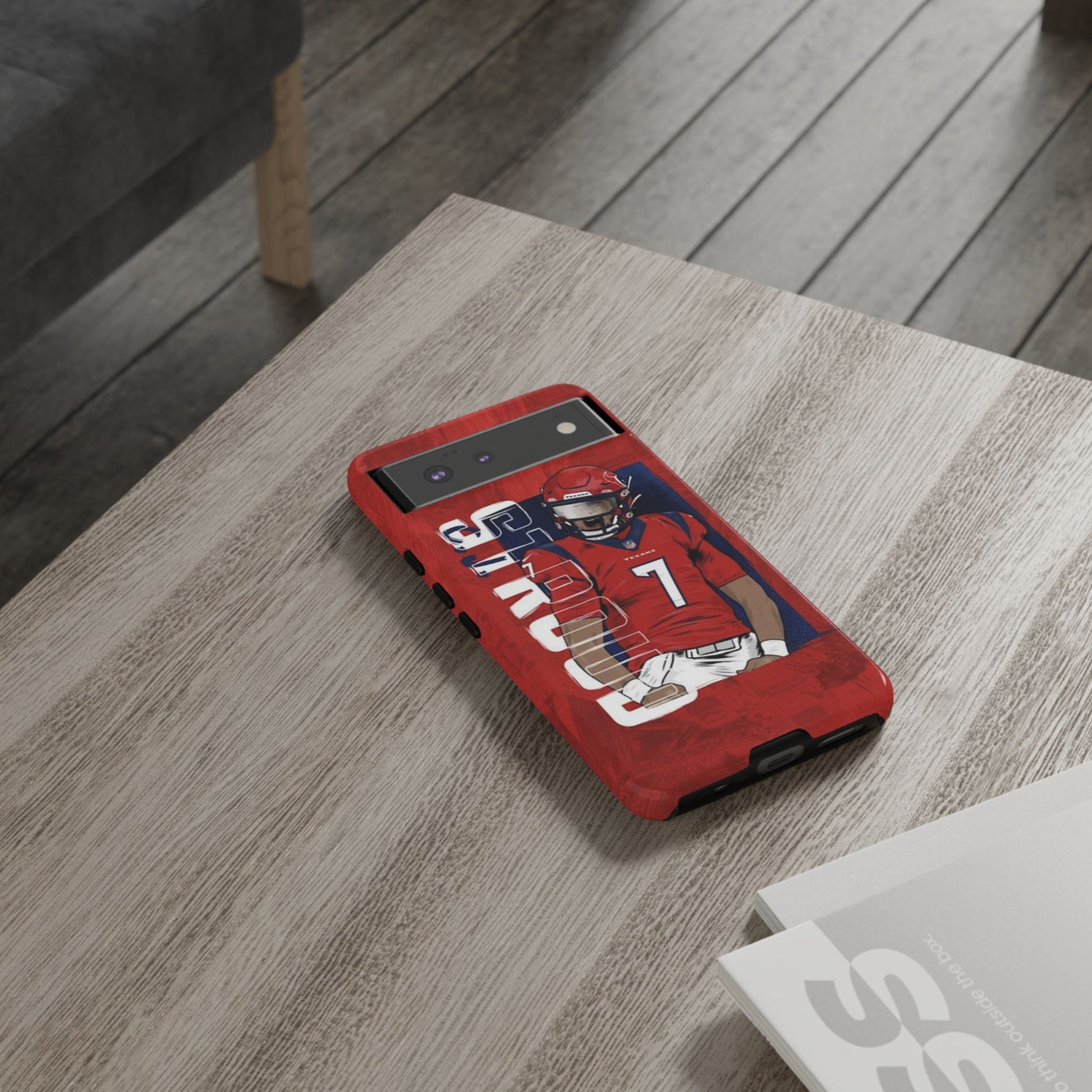 Houston Texans Football CJ Stroud Tough Cases for iPhones, Samsung, and Pixel