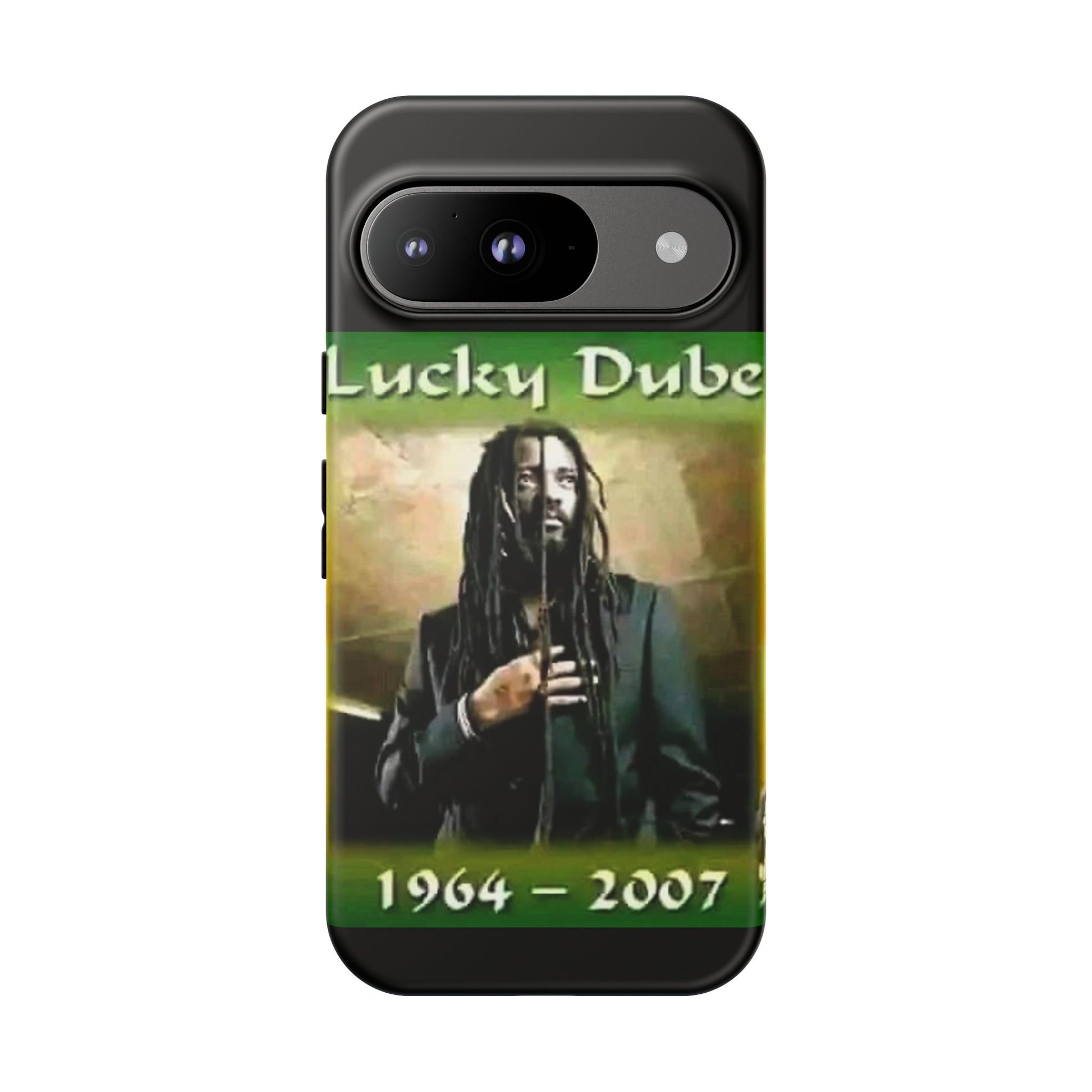 Lucky Dube Tough Cases for iPhones, Samsung, and Pixel