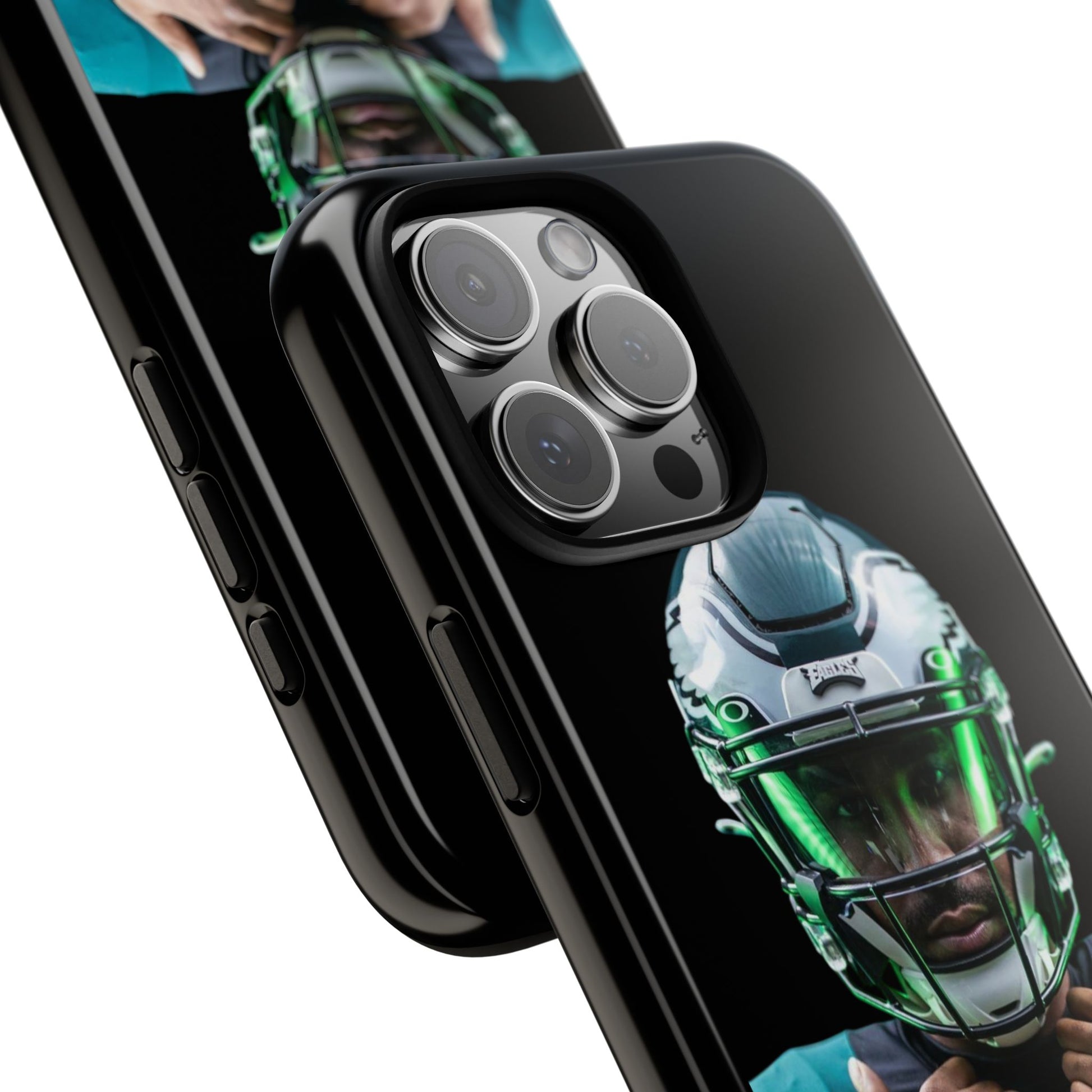 Eagles Football Jalen Hurts Tough Cases for iPhones, Samsung, and Pixel