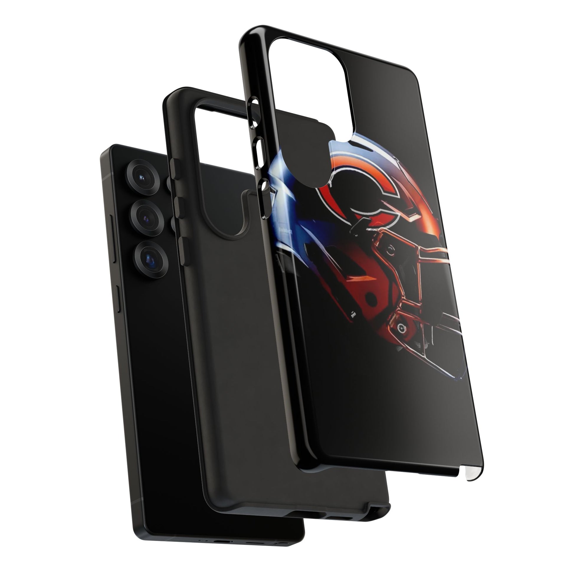 Football Helmet Chicago Bears Phone Case, Tough Cases for iPhones, Samsung, and Pixel