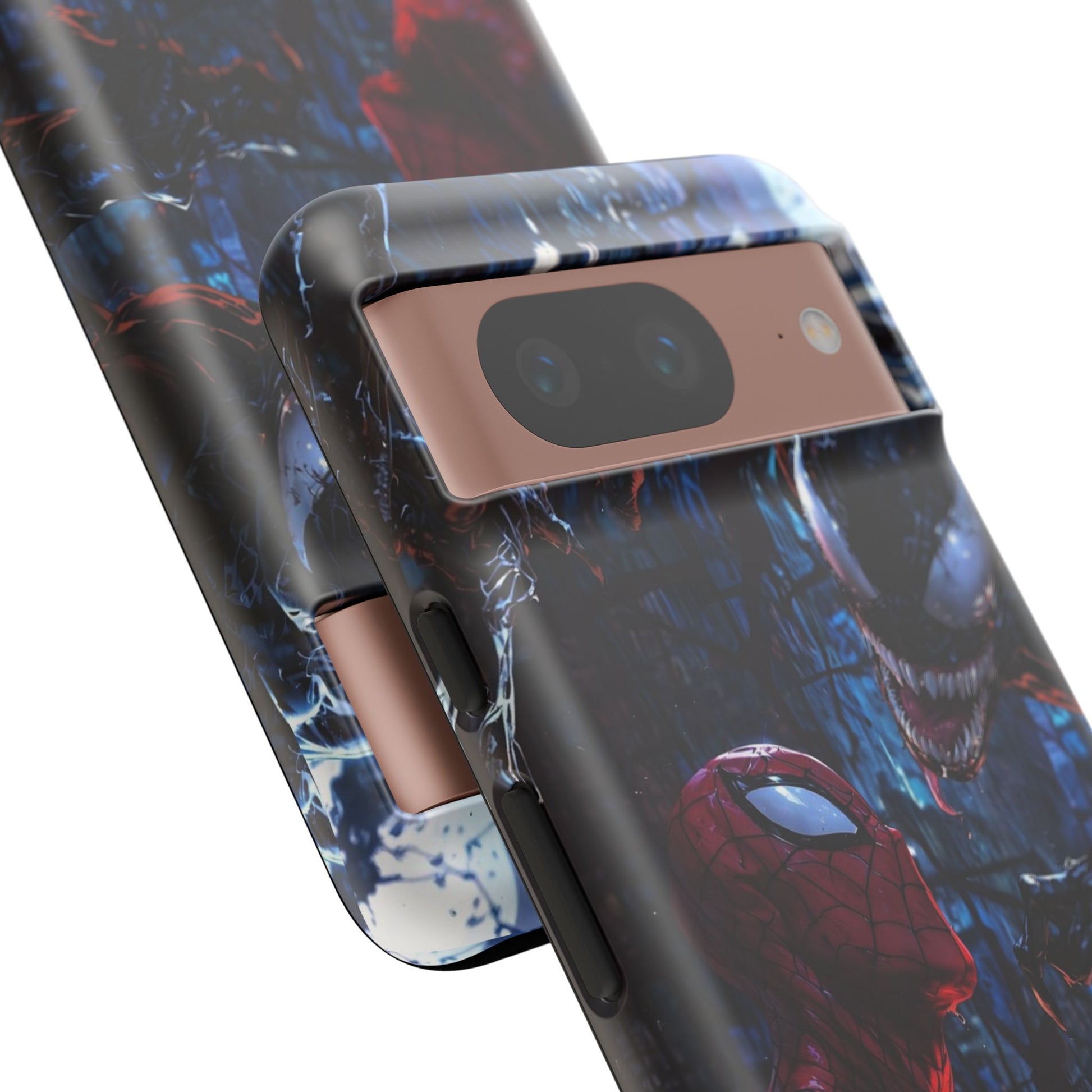 Venom x Spiderman Phone Case, Tough Cases for iPhones, Samsung, and Pixel