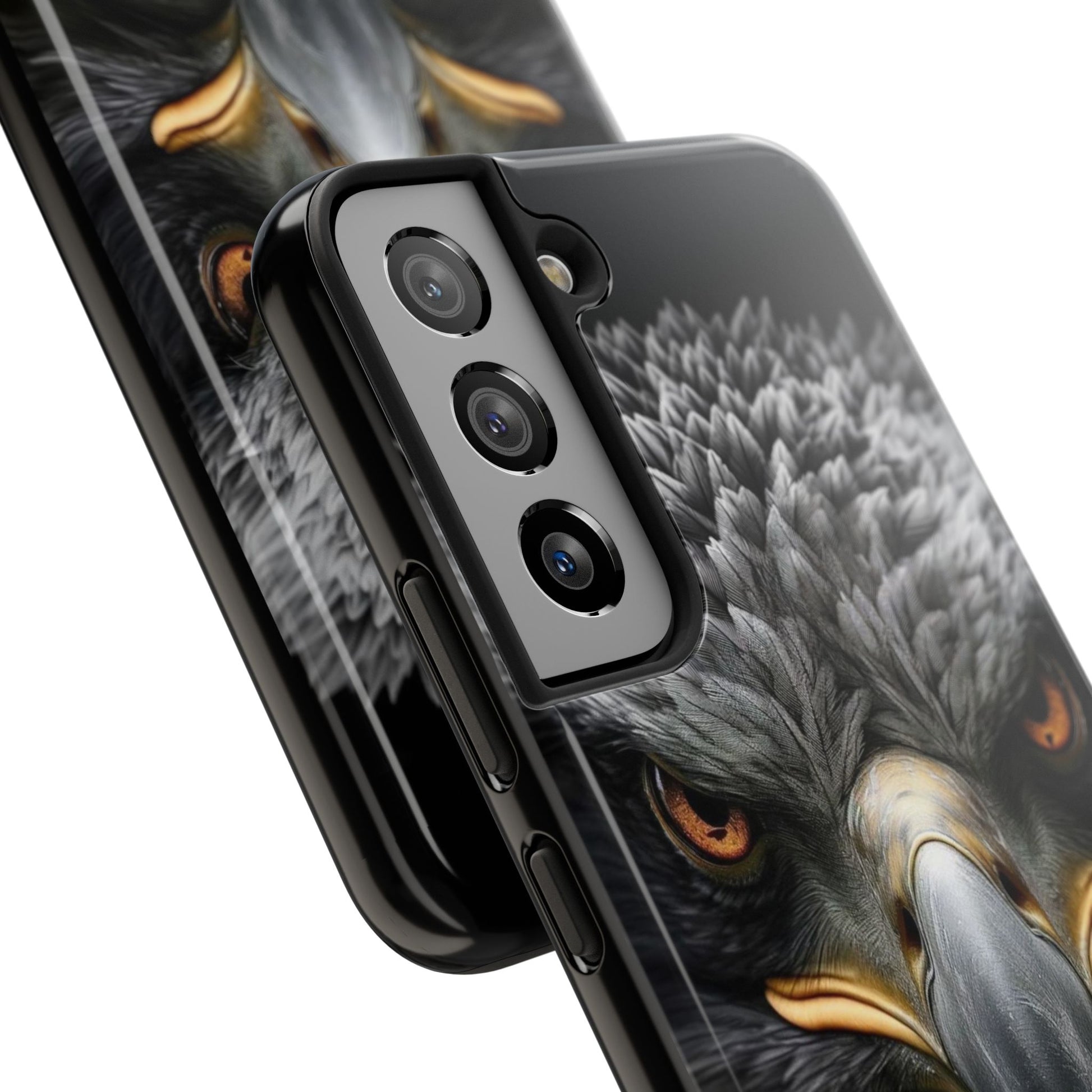 Mean Eagle Stare Theme Phone Cases for iPhones & Samsung Phones