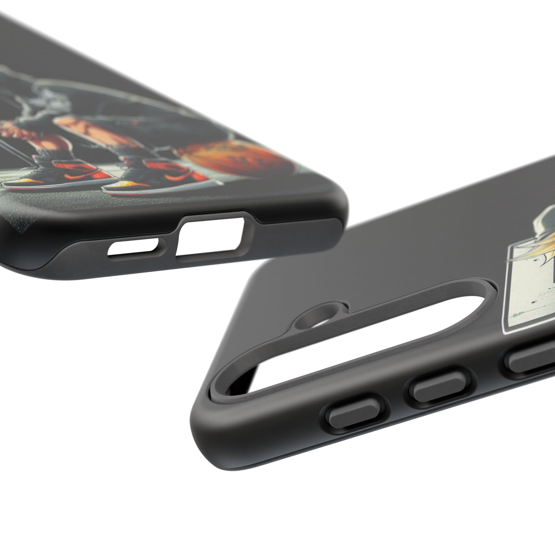 Son Goku Basketball Tough Cases for iPhones, Samsung, and Pixel