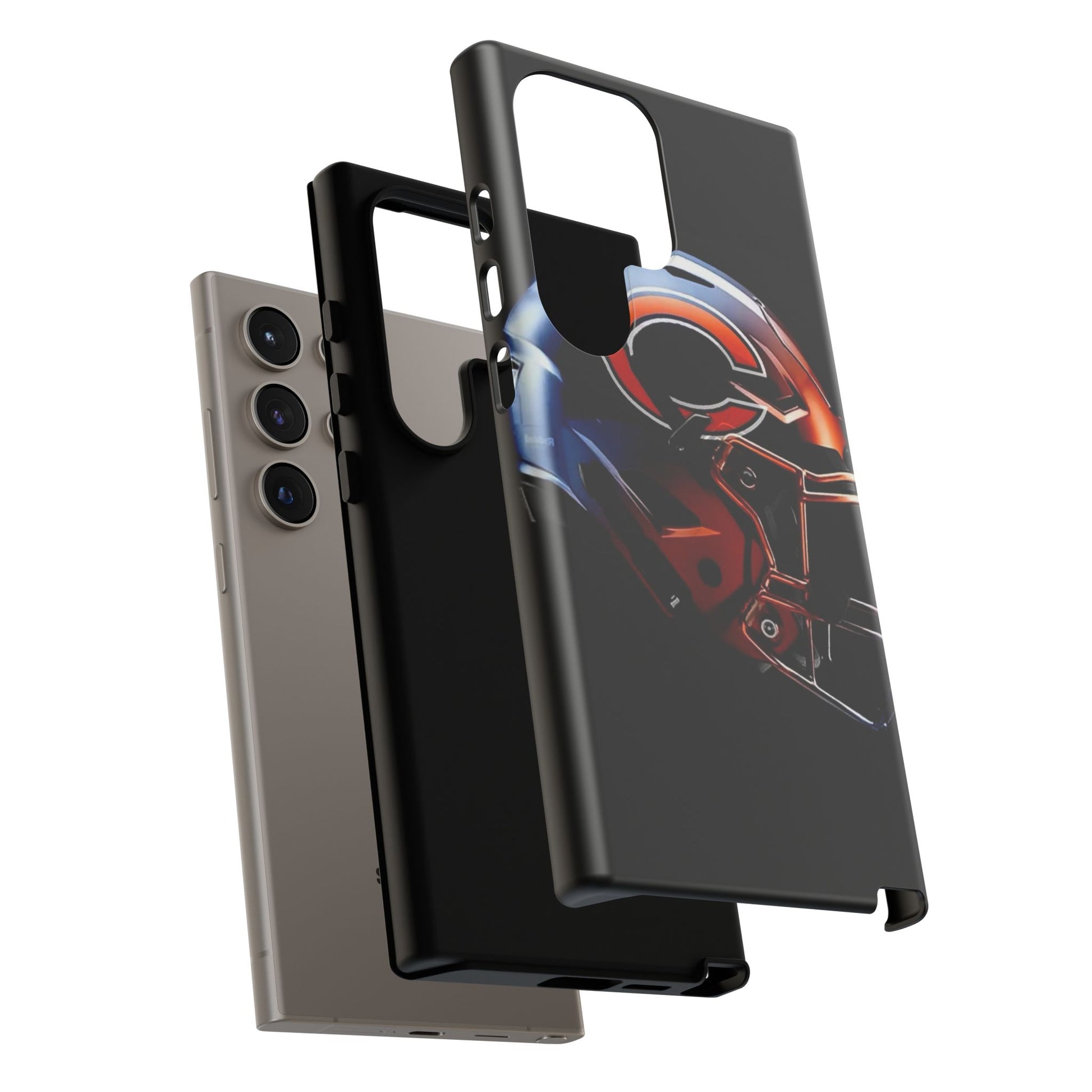 Football Helmet Chicago Bears Phone Case, Tough Cases for iPhones, Samsung, and Pixel