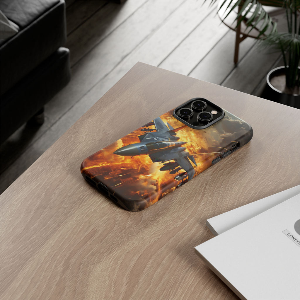 F-15 Fighter Jet Tough Cases for iPhones, Samsung, and Pixel