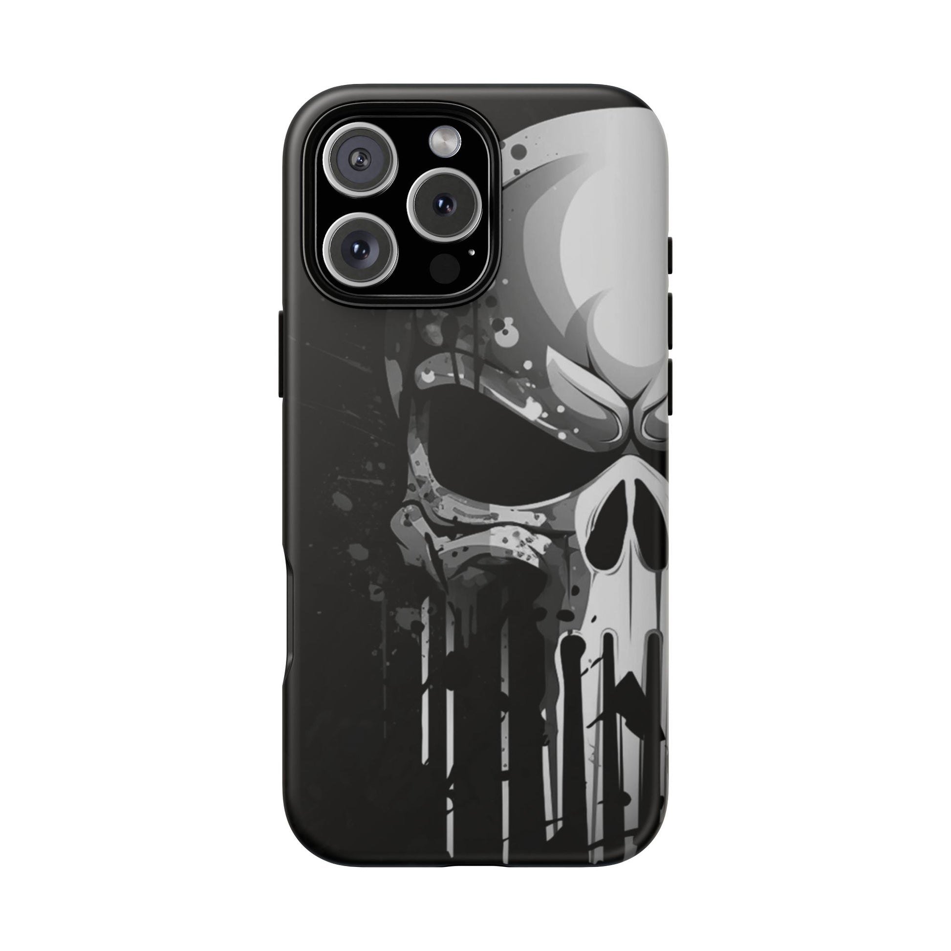 Punisher Skull Tough Cases for iPhones, Samsung, and Pixel