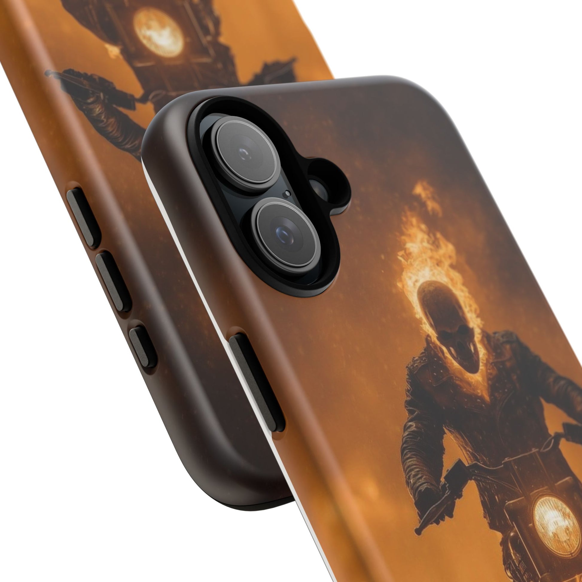 Marvel's Ghostrider Tough Cases for iPhones, Samsung, and Pixel