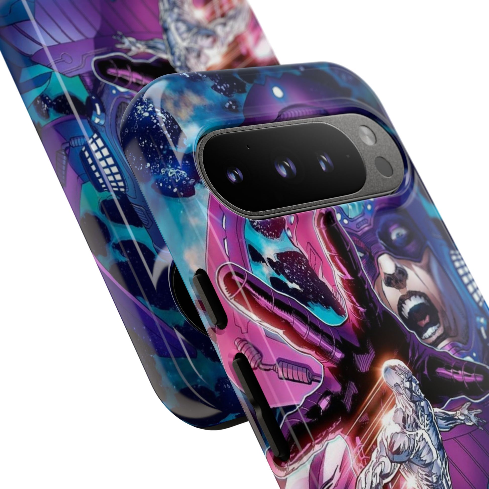 Galactus x Silver Surfer Marvel Phone Case, Tough Cases for iPhones, Samsung, and Pixel