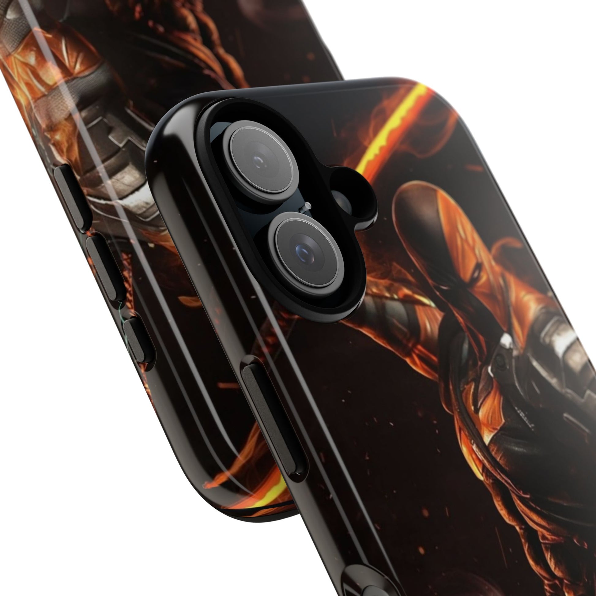 DC Comics Death Stroke Tough Cases for iPhones, Samsung, and Pixel