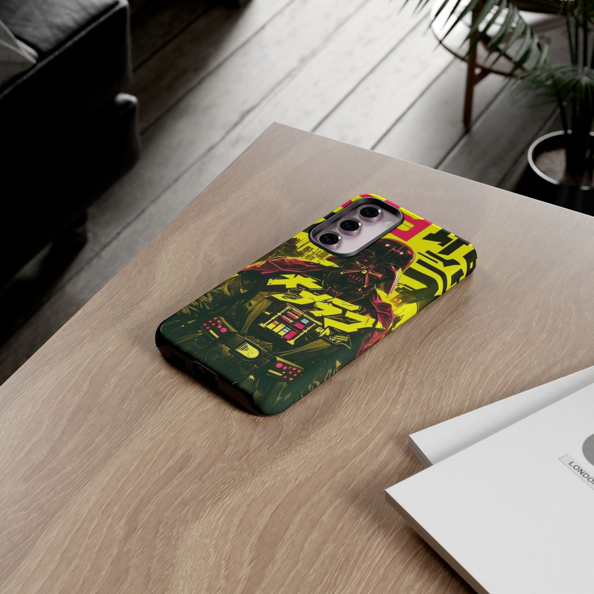 Cyberpunk X Vader Tough Cases for iPhones, Samsung, and Pixel