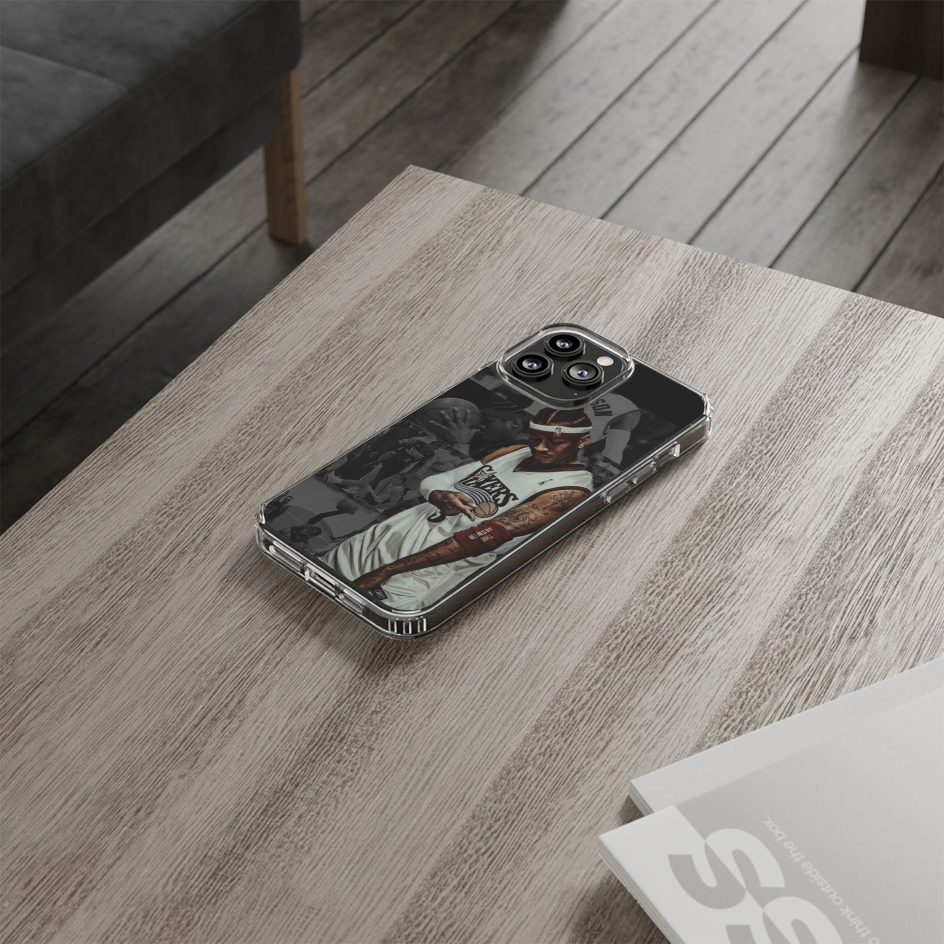 Basketball Phone Case, Iverson Theme, iPhone Samsung, Sports Fan Gift,