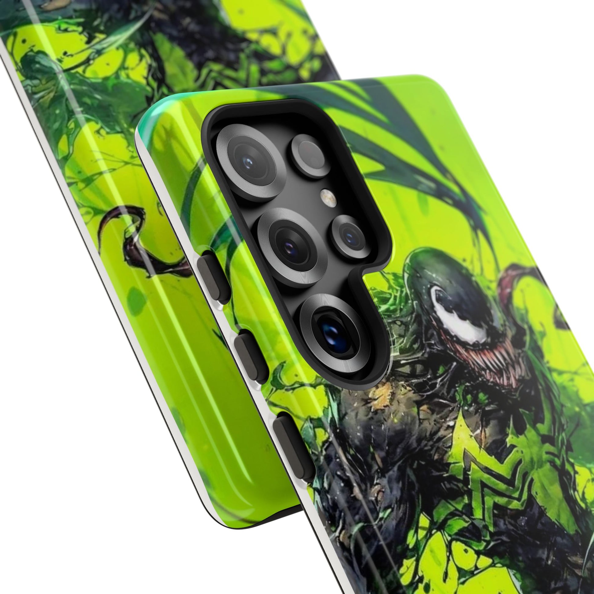 Evil Venom Phone Case, Tough Cases, Marvel Comics Phone for iPhones, Samsung, and Pixel
