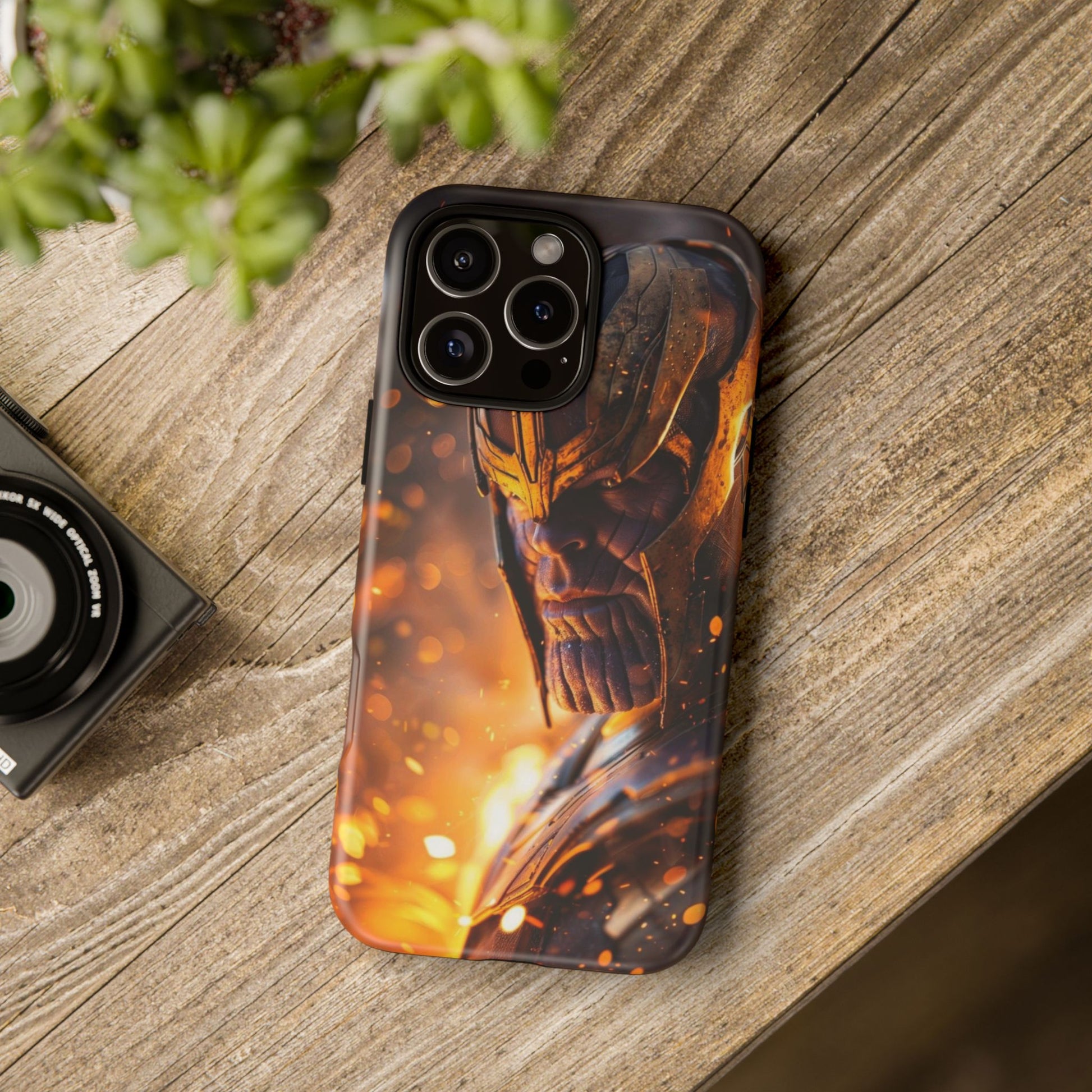 Marvel Villain Thanos Tough Cases for iPhones, Samsung, and Pixel