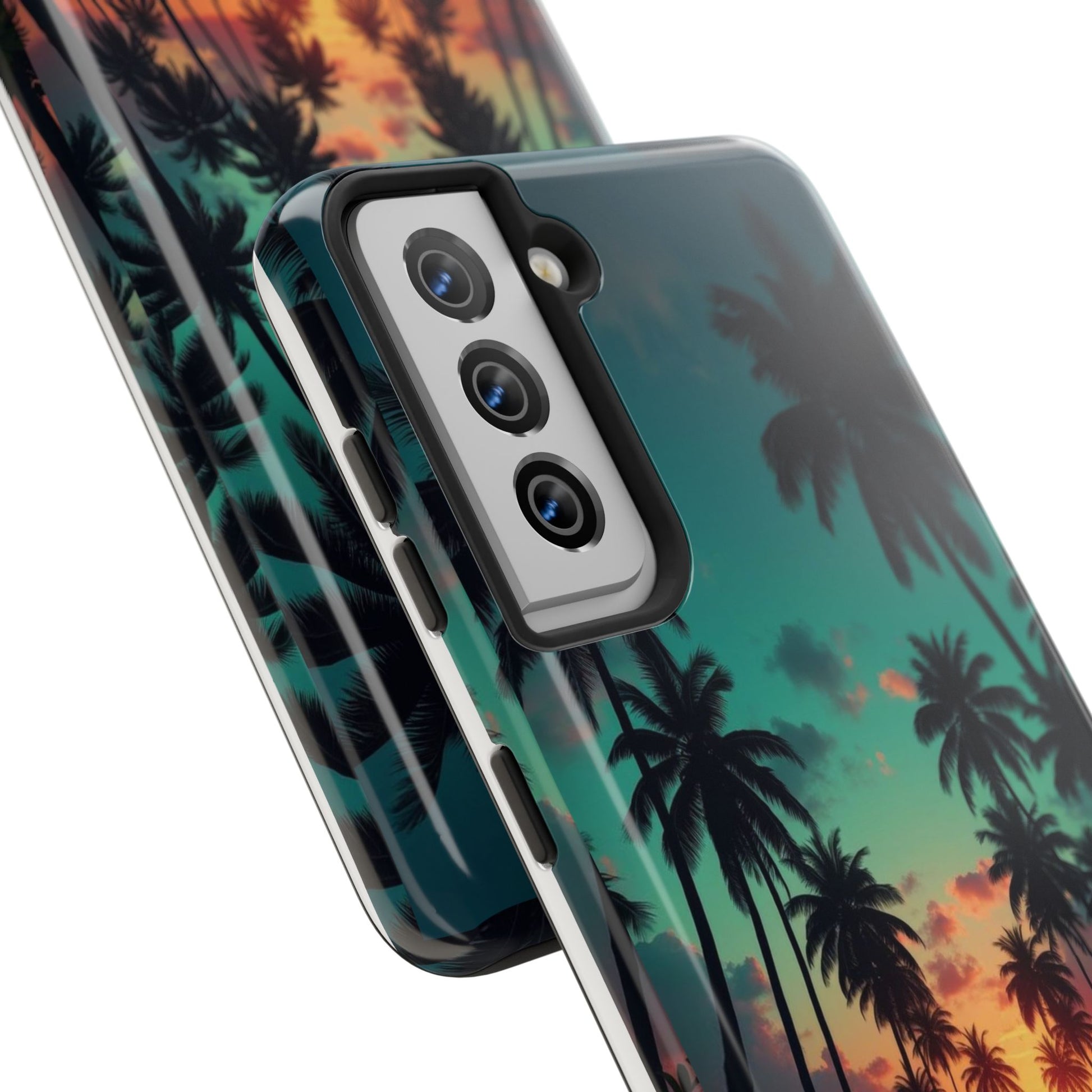 Beach Oasis Themed Tough Phone Cases for Iphones & Samsung Phones