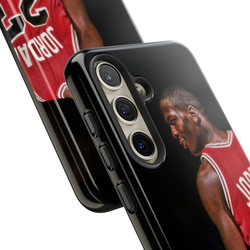 Basketball Legend Michael Jordan Tough Cases for iPhones, Samsung, and Pixel